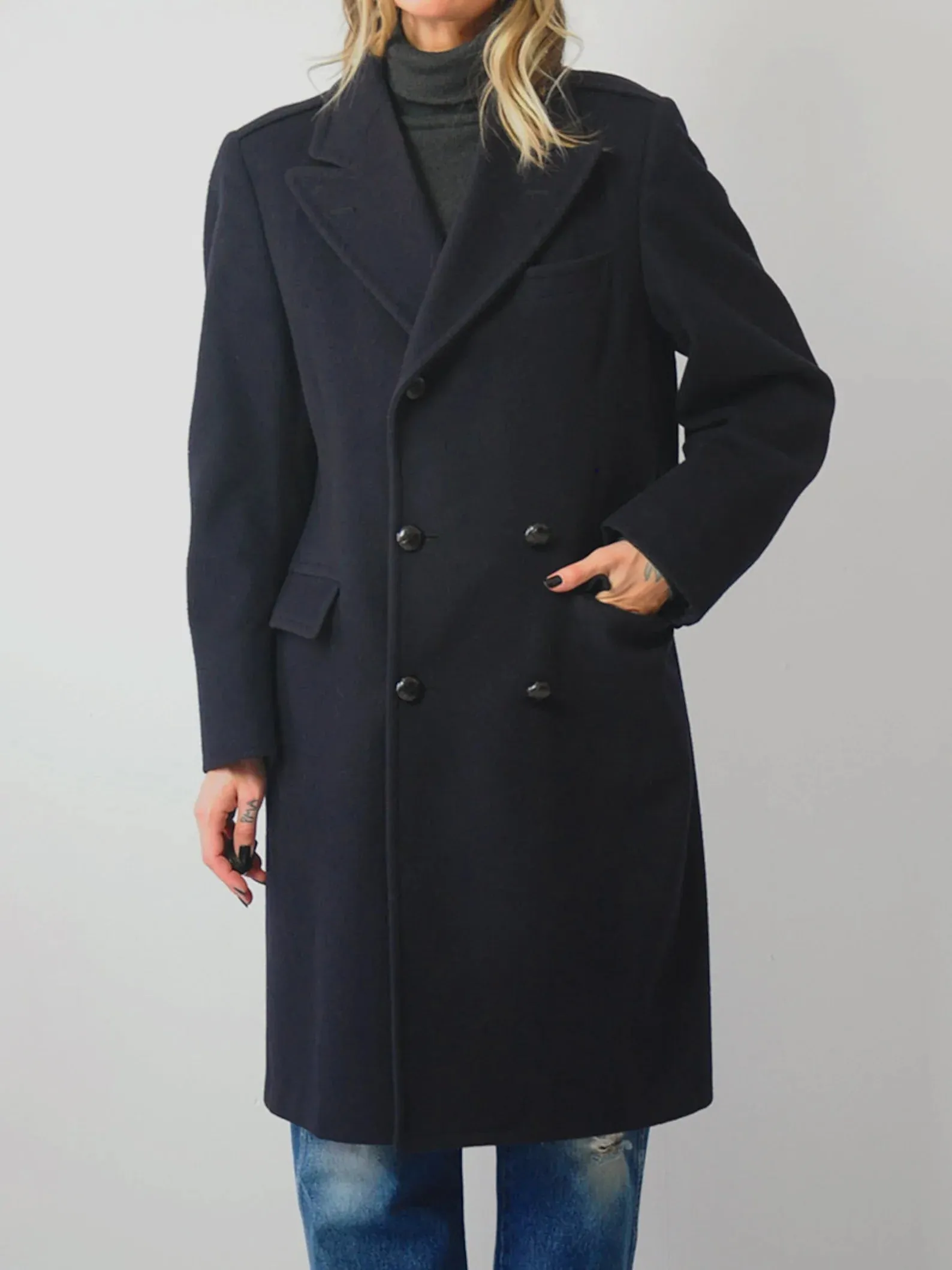 1980's Fletcher Wool Peacoat