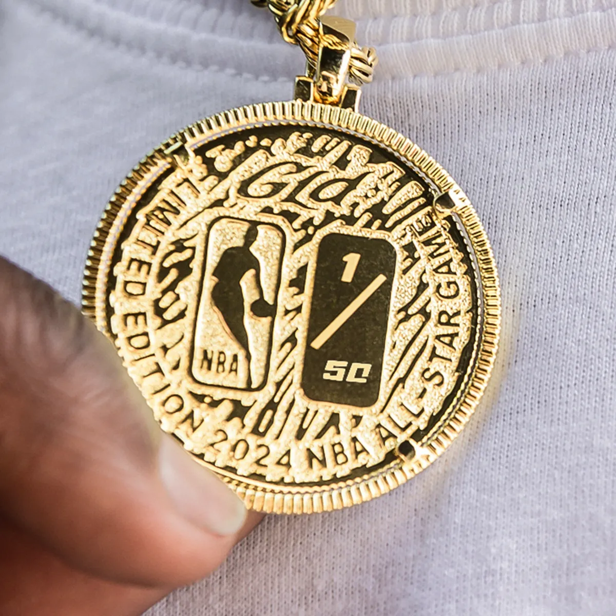 2024 NBA All-Star Game Coin Pendant