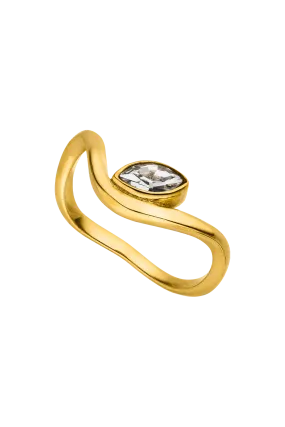 Adorn Ring Marquise 14K Gold Plated