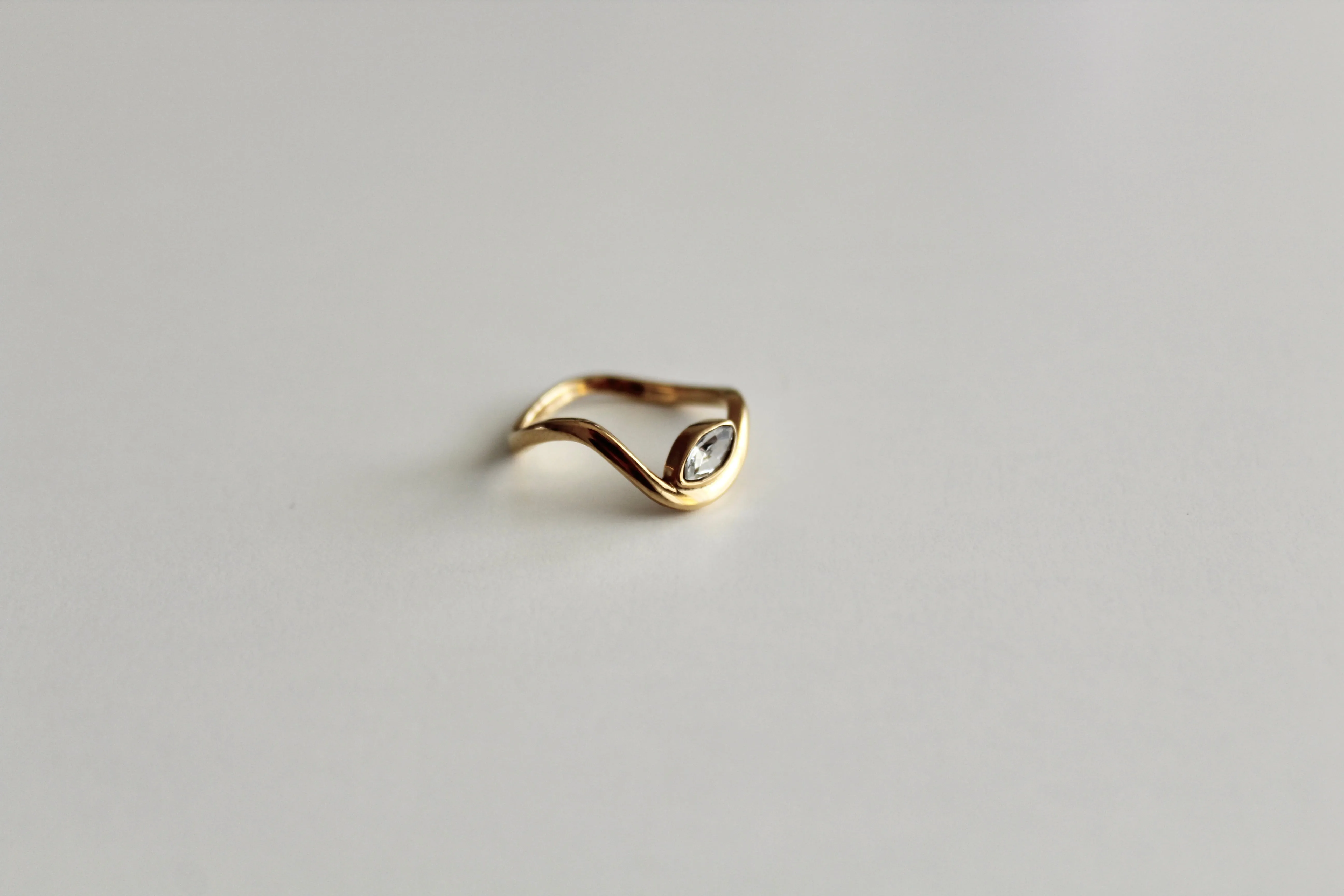 Adorn Ring Marquise 14K Gold Plated