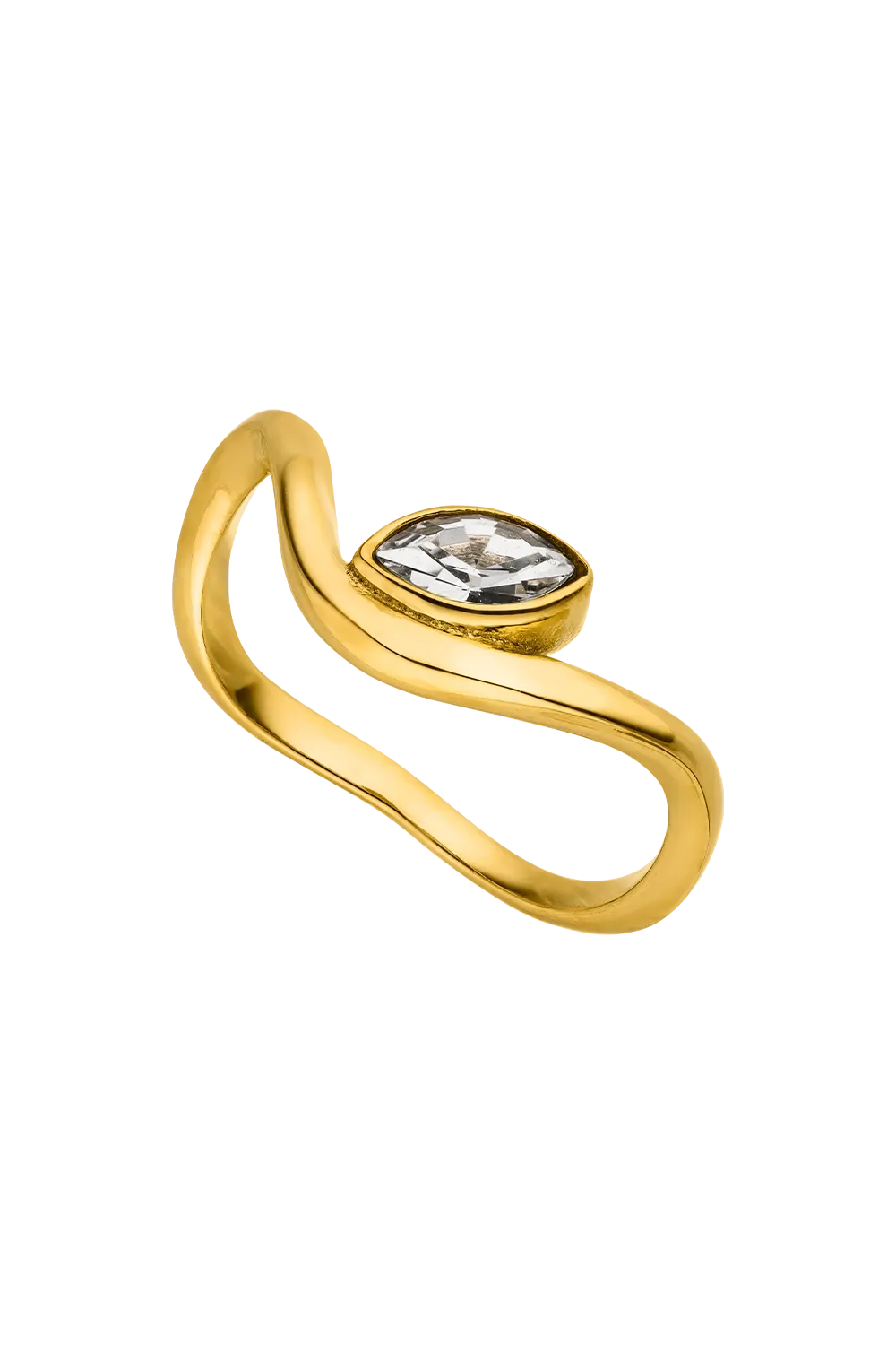 Adorn Ring Marquise 14K Gold Plated