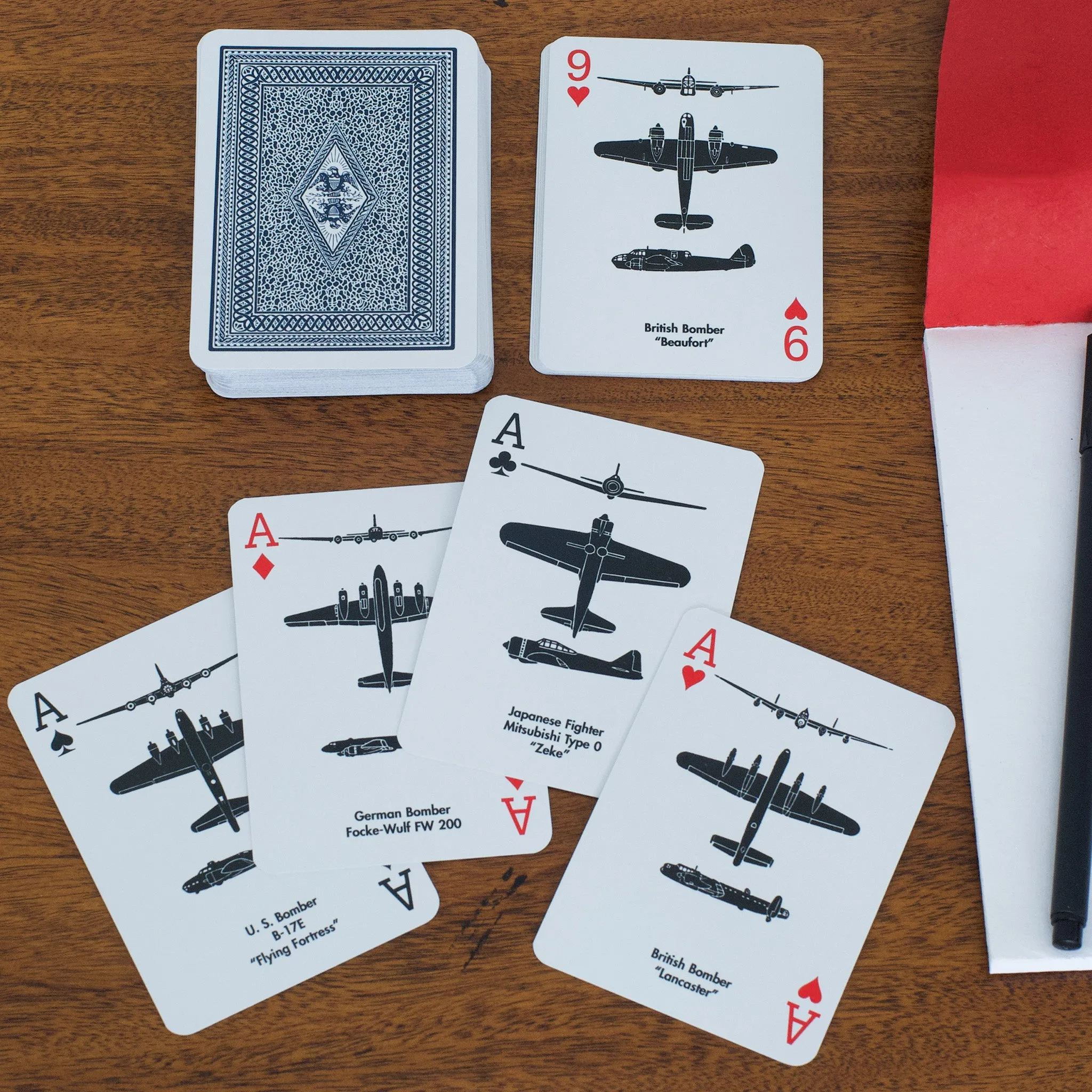 Airplane Spotter Playing Cards