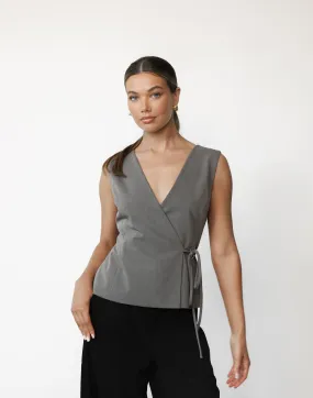 Alayna Top (Grey)