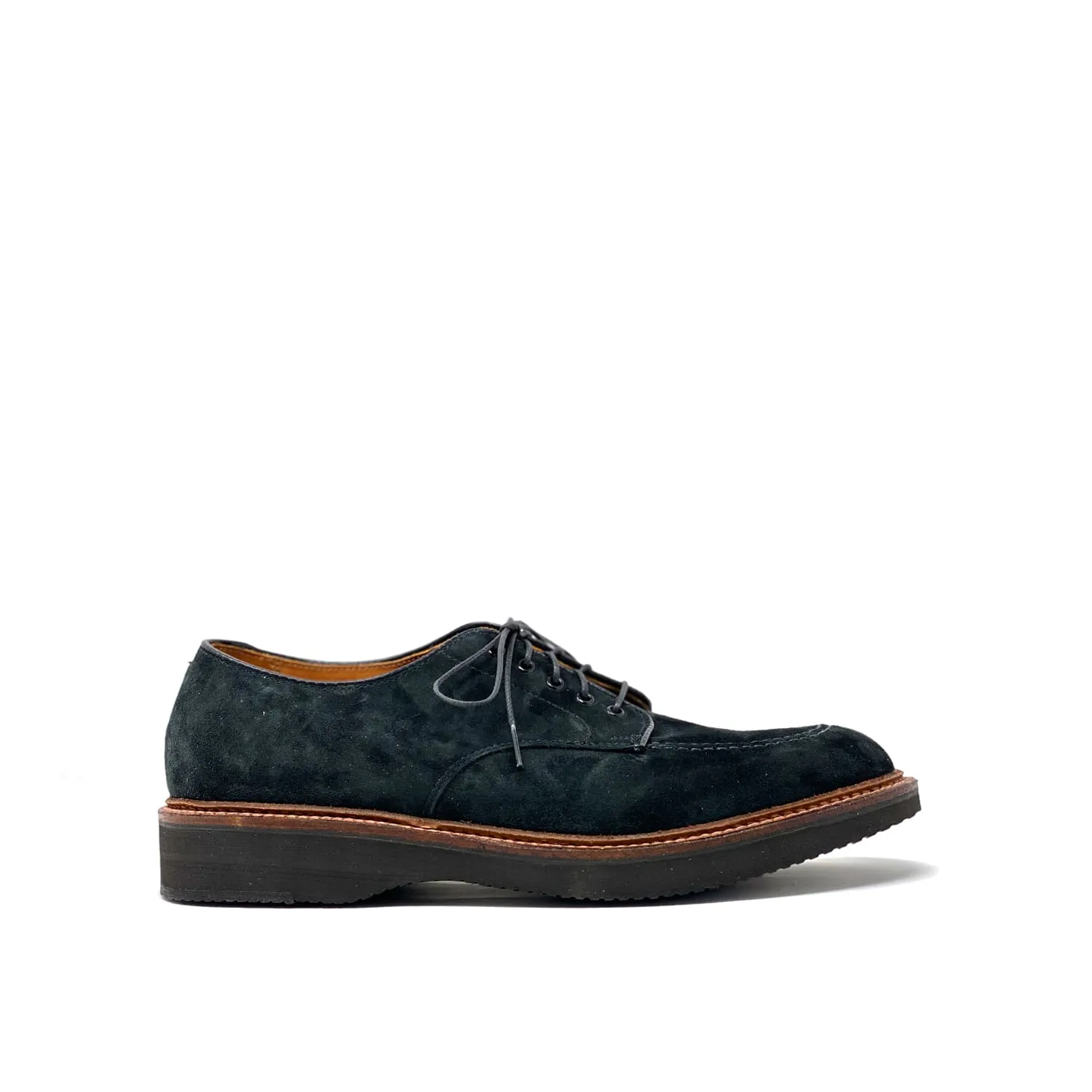 Alden x Snake Oil Provisions Temple Oxford Black Suede PRE-ORDER DEPOSIT