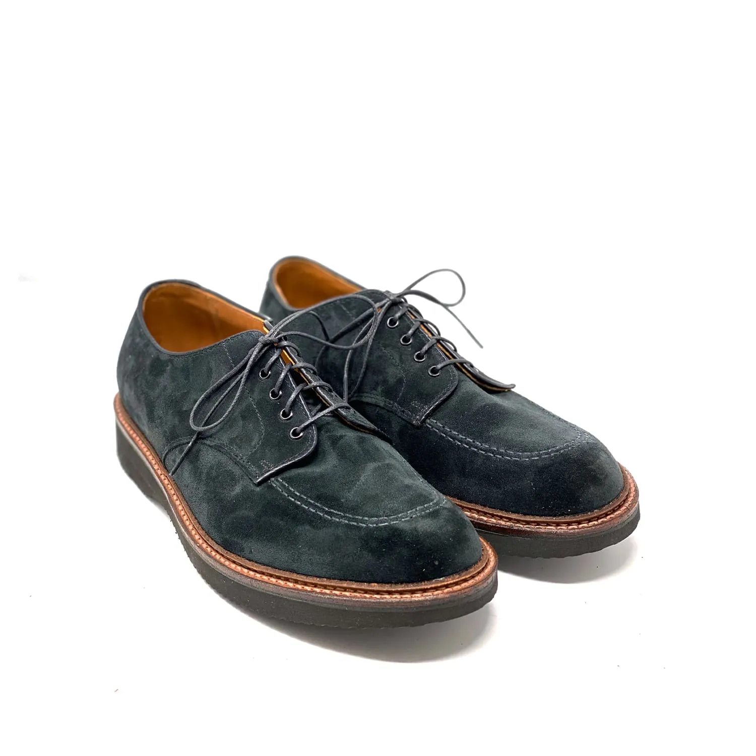 Alden x Snake Oil Provisions Temple Oxford Black Suede PRE-ORDER DEPOSIT