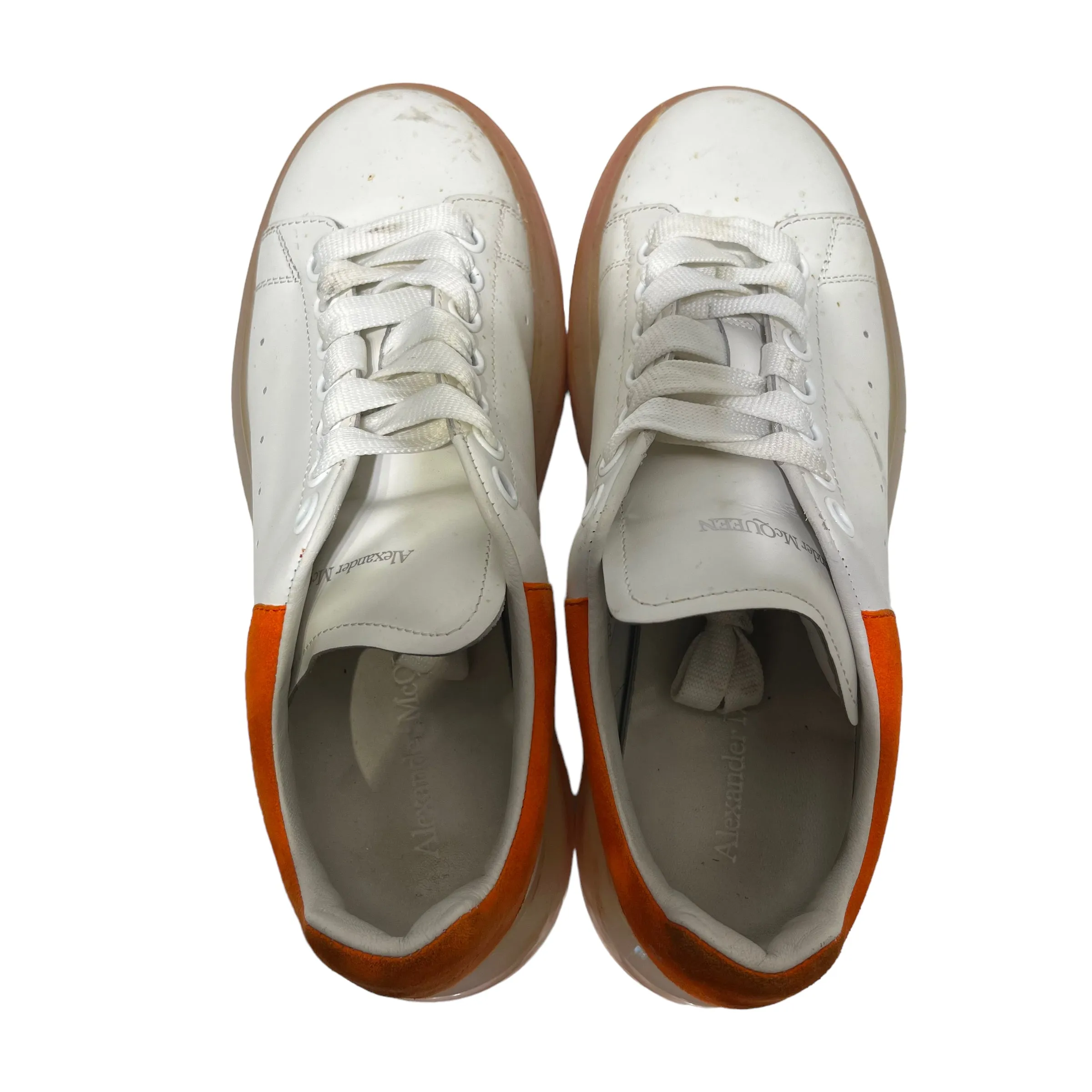 Alexander McQueen/Low-Sneakers/EU 40/WHT/Clear Sole