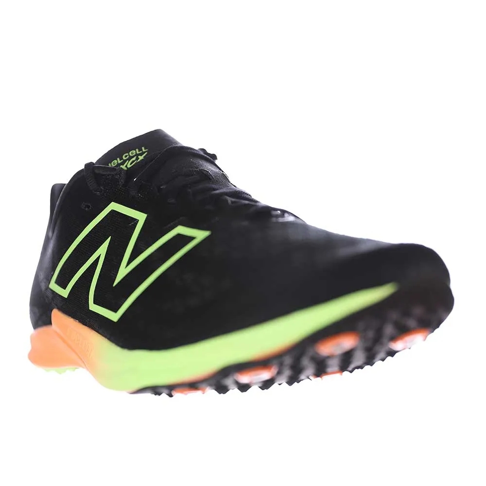 All Gender FuelCell SuperComp XC-X Cross Country Spike - Black/Bleached Lime Glo - Regular (D)