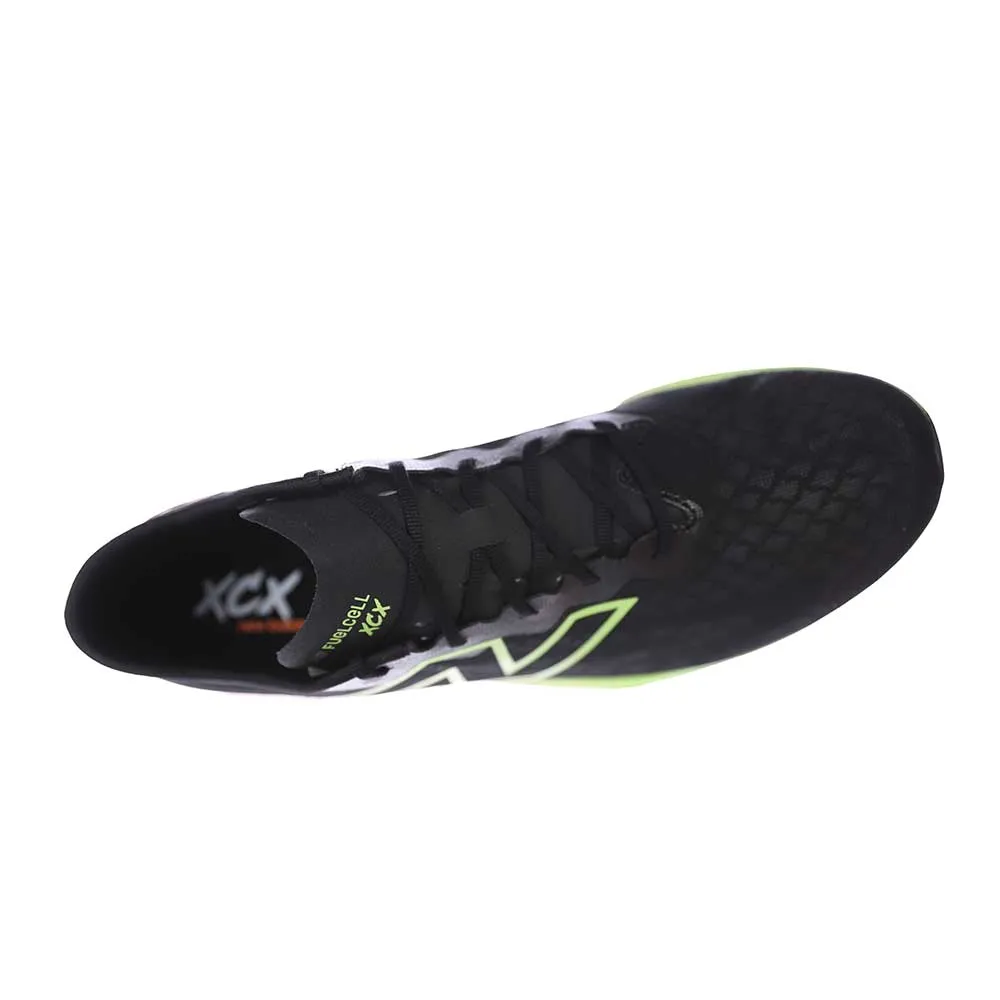 All Gender FuelCell SuperComp XC-X Cross Country Spike - Black/Bleached Lime Glo - Regular (D)