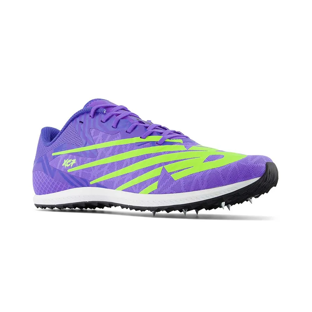 All Gender XC Seven v4 Cross Country Spike - Electric Indigo/Marine Blue- Regular (D)