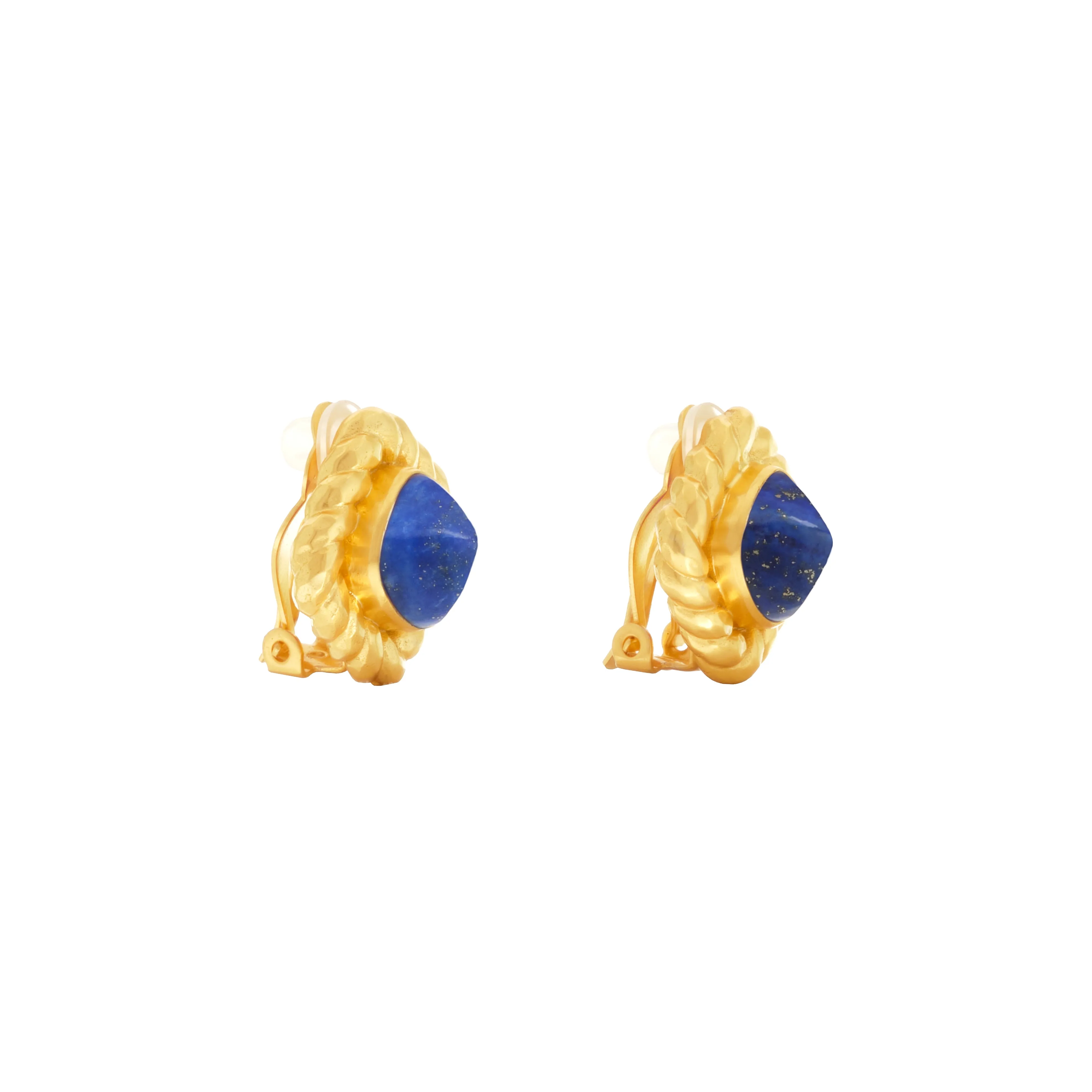 Antonia Earrings Lapis