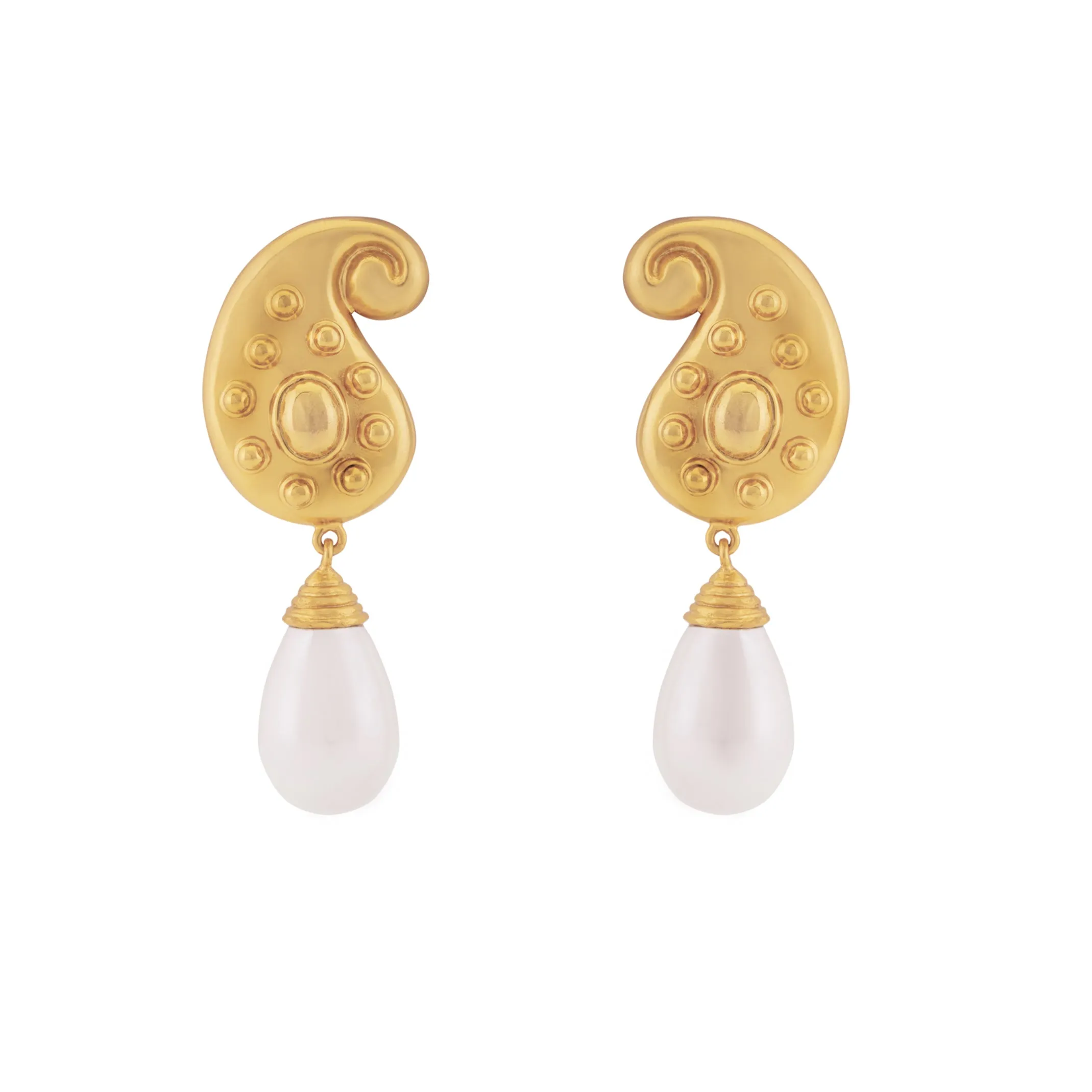 Anya Earrings Pearl