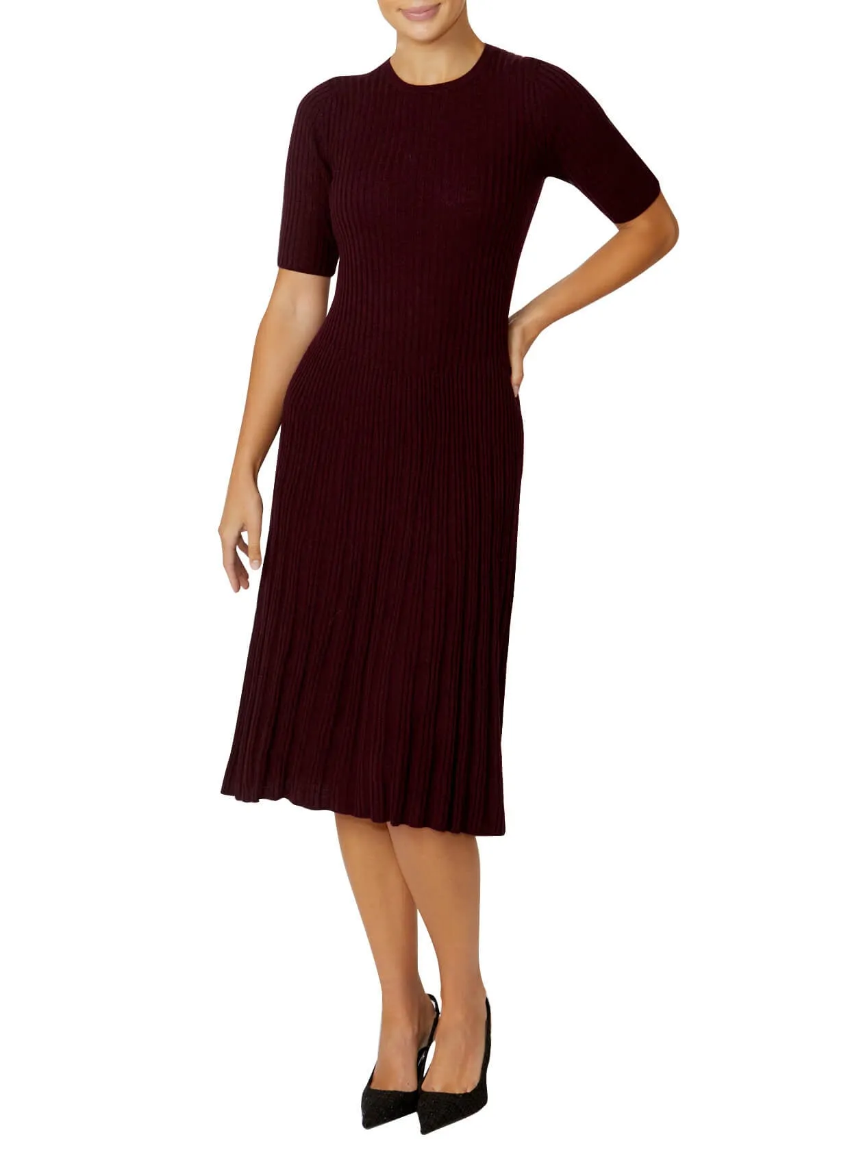 Aria Berry Knit Dress