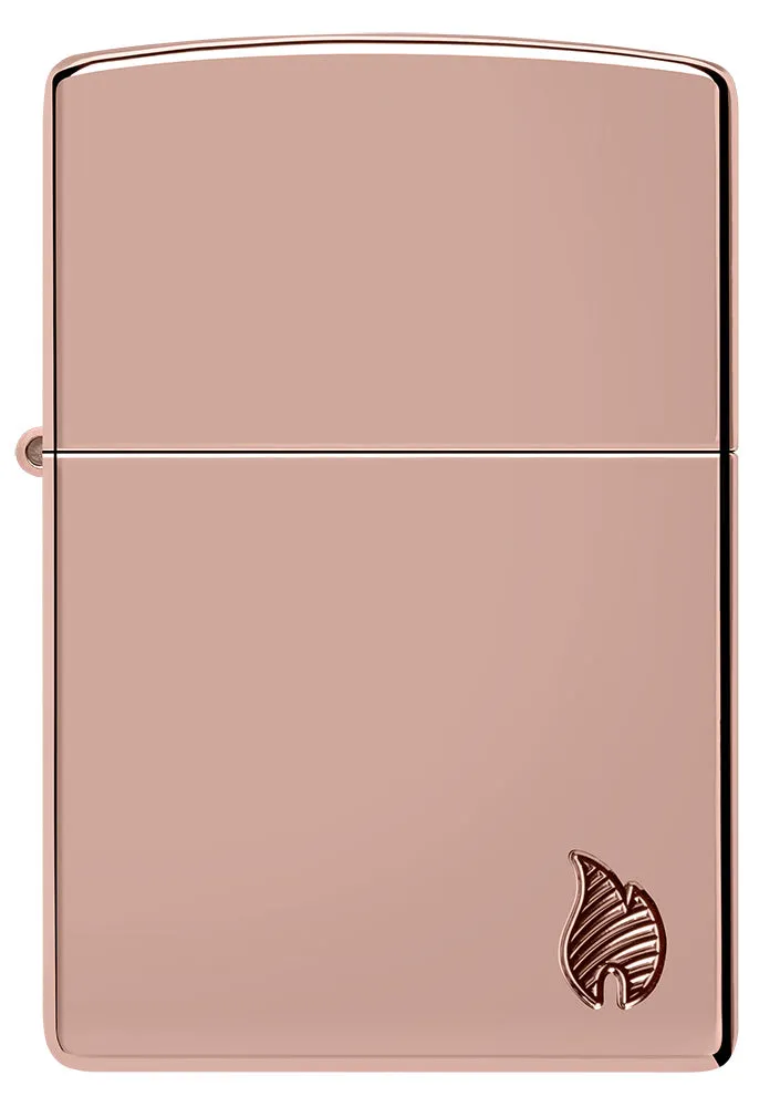 Armor® Rose Gold Flame Design