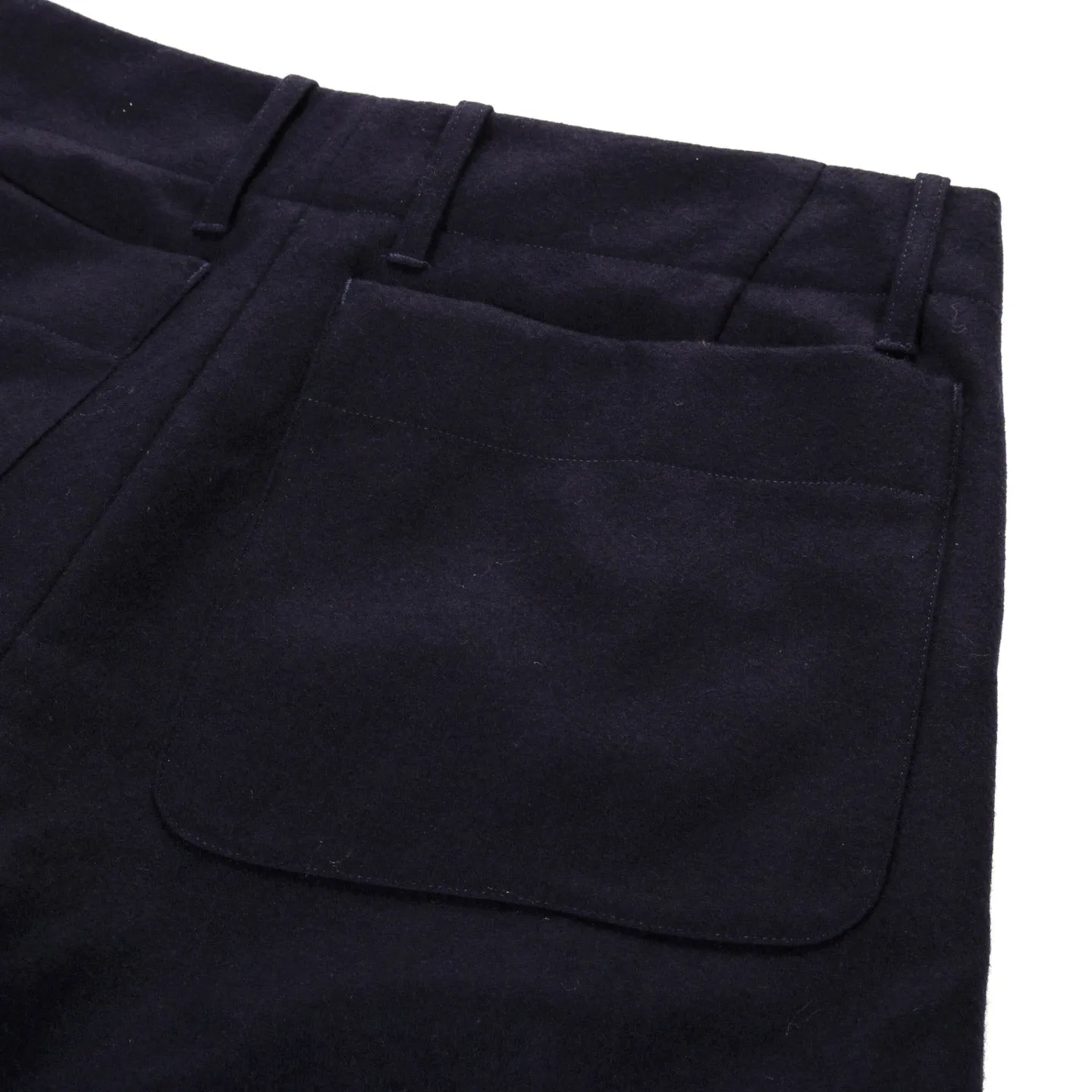 ARPENTEUR FOX PANT WOOL FLANNEL NAVY