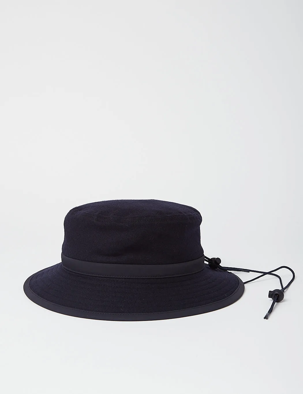 Arpenteur Sportive Bucket Hat (Wool/Cotton) - Navy Blue