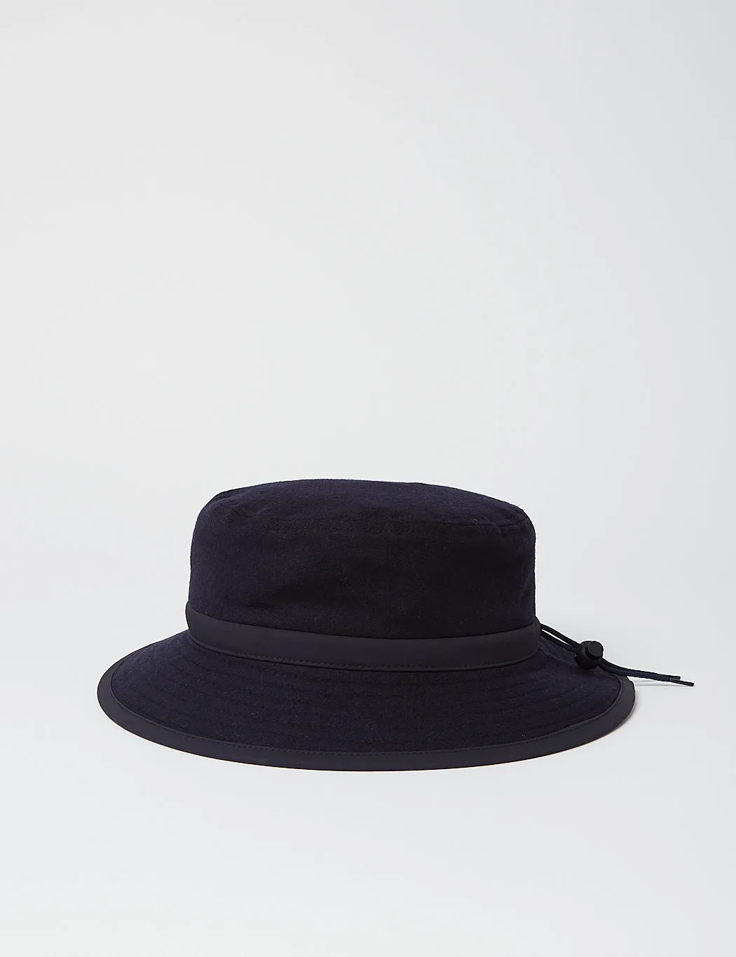 Arpenteur Sportive Bucket Hat (Wool/Cotton) - Navy Blue