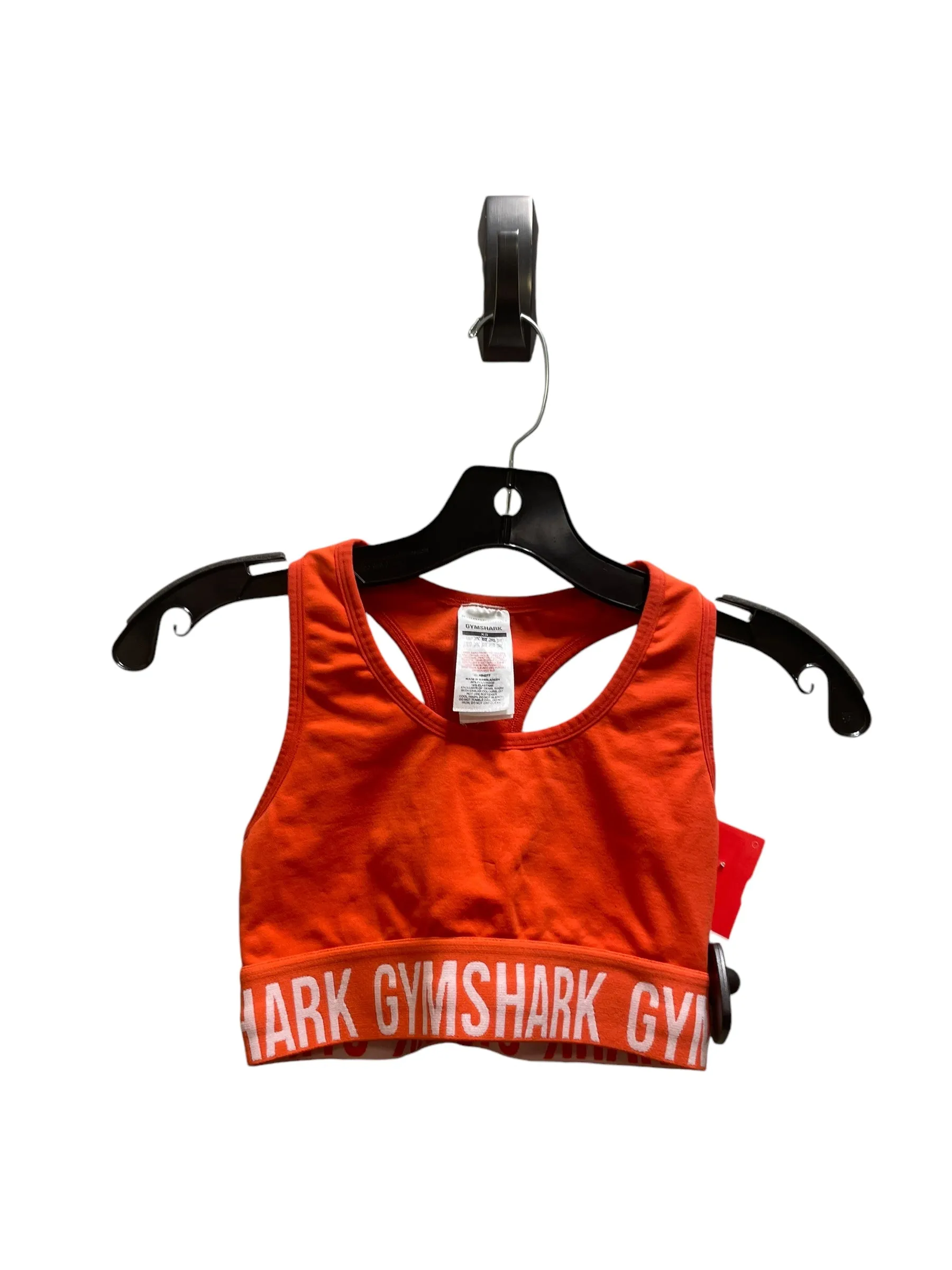 Athletic Bra By Gym Shark In Red, Size: Xs