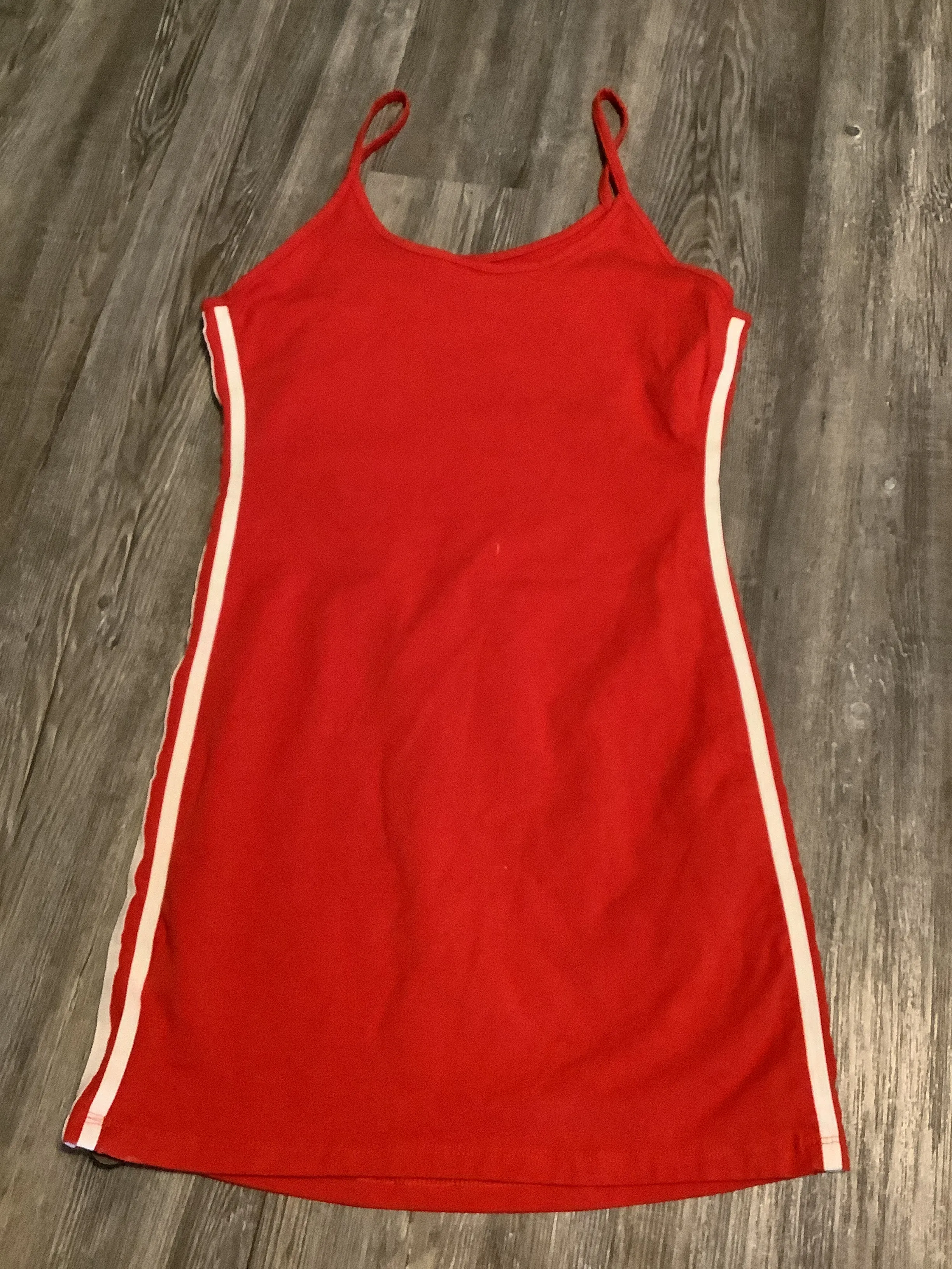 Athletic Dress By Adidas In Red, Size: L