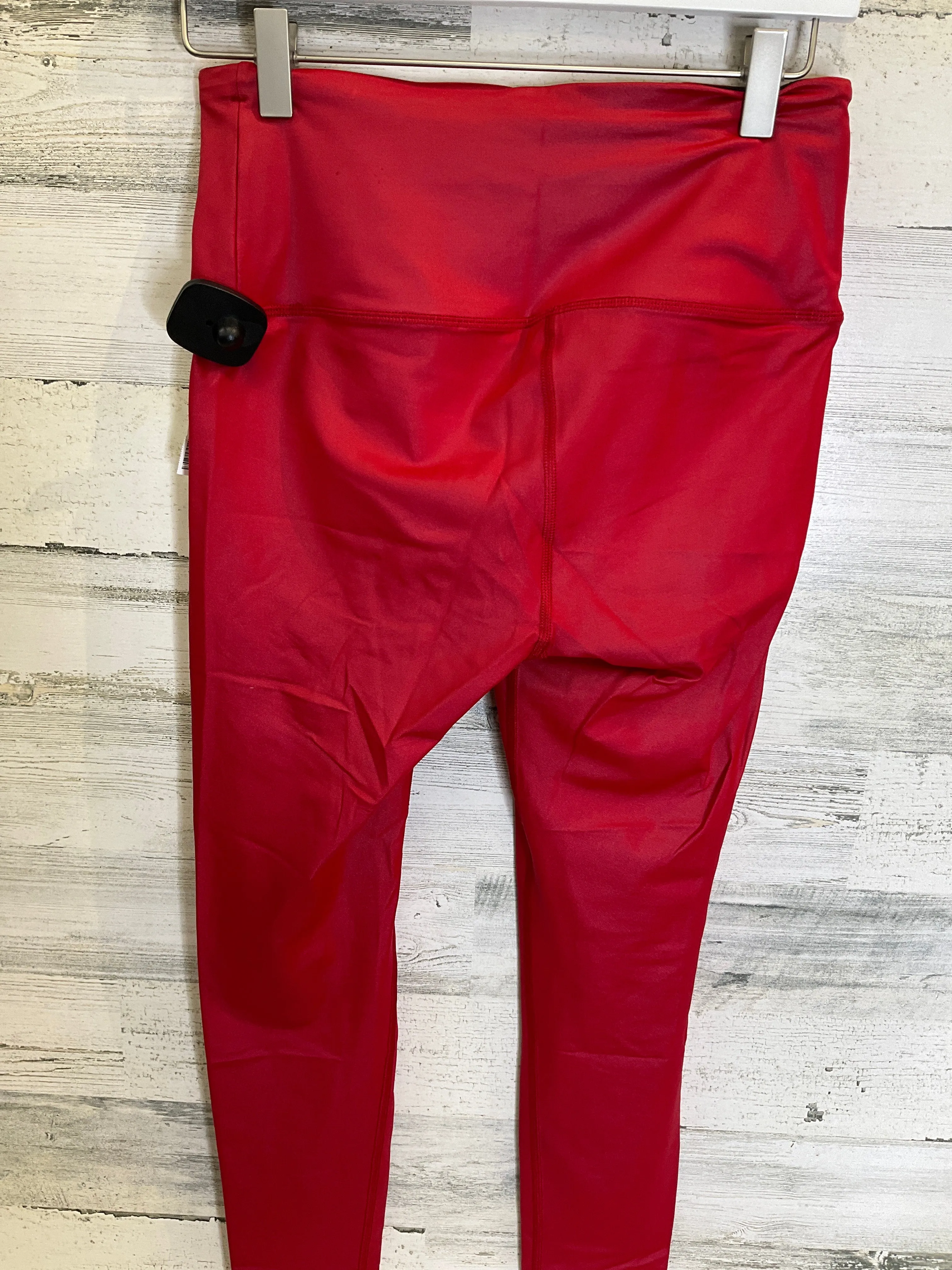 Athletic Leggings By Clothes Mentor In Red, Size: M