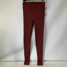 Athletic Leggings By Lululemon In Red, Size: 2