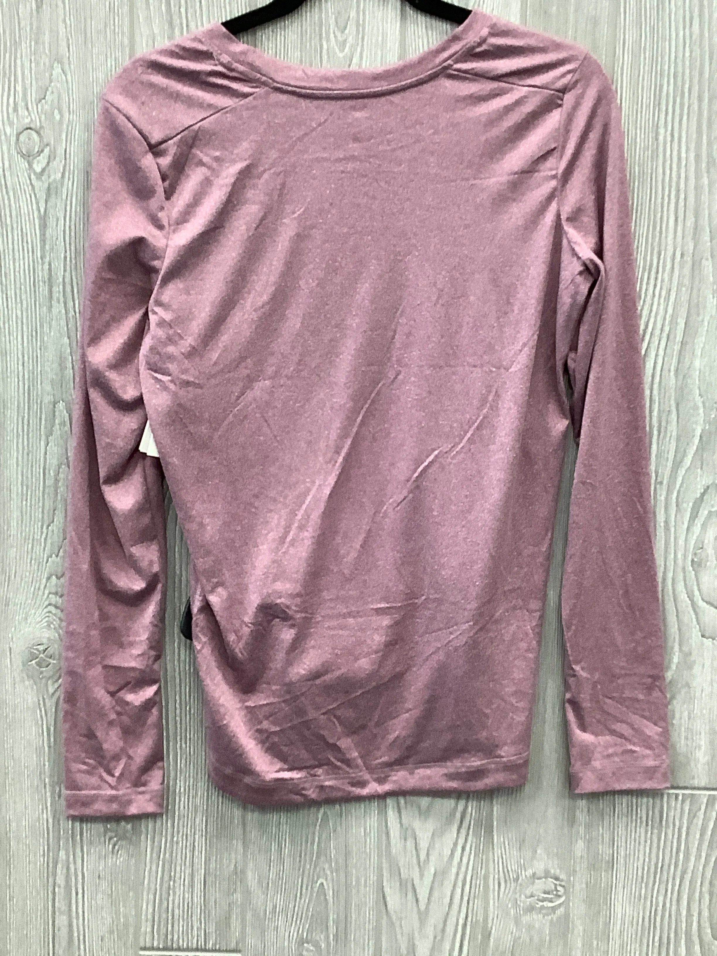 Athletic Top Long Sleeve Collar By Clothes Mentor  Size: S