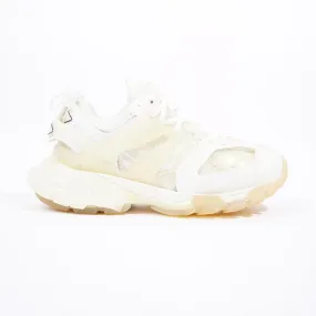 Balenciaga Womens Track White / Clear Sole EU 38 / UK 5