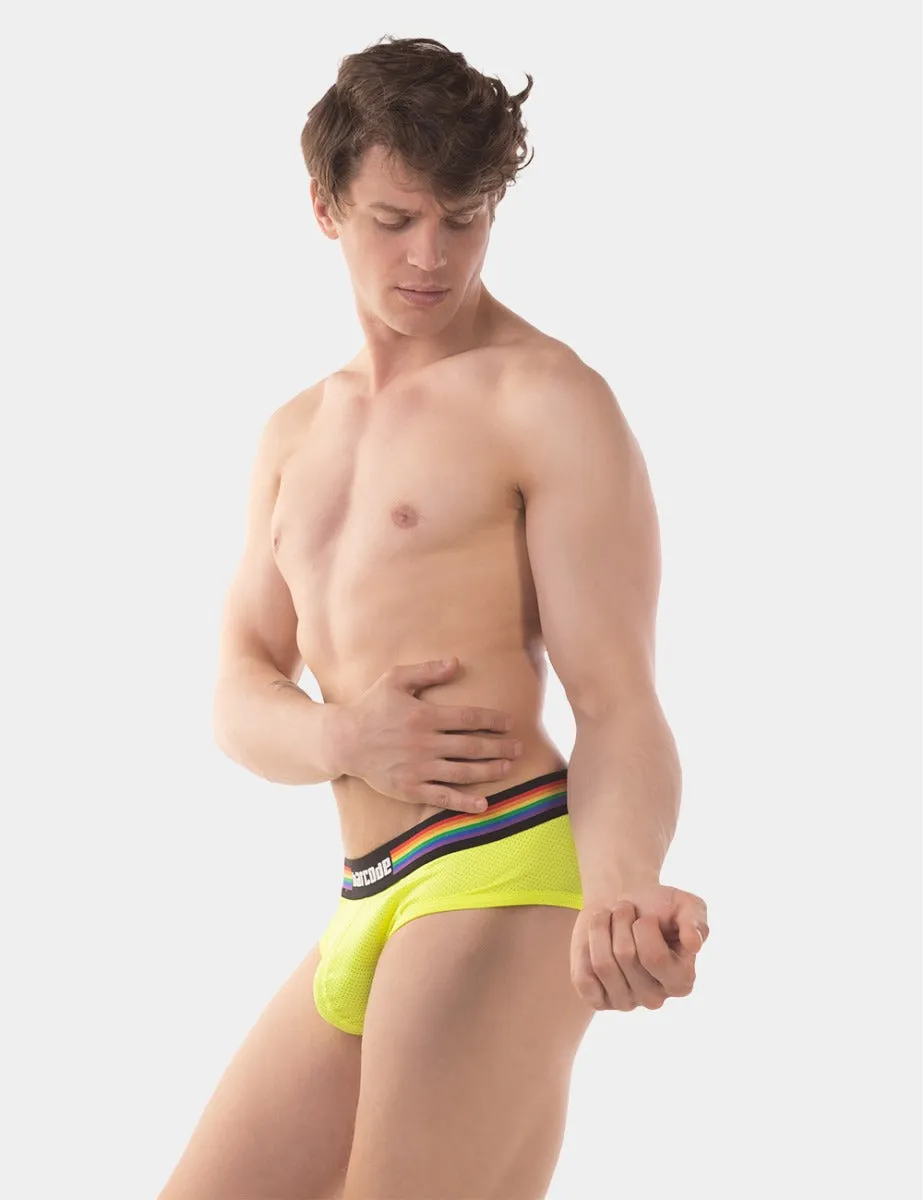 Barcode Berlin Pride Brief Neon Green