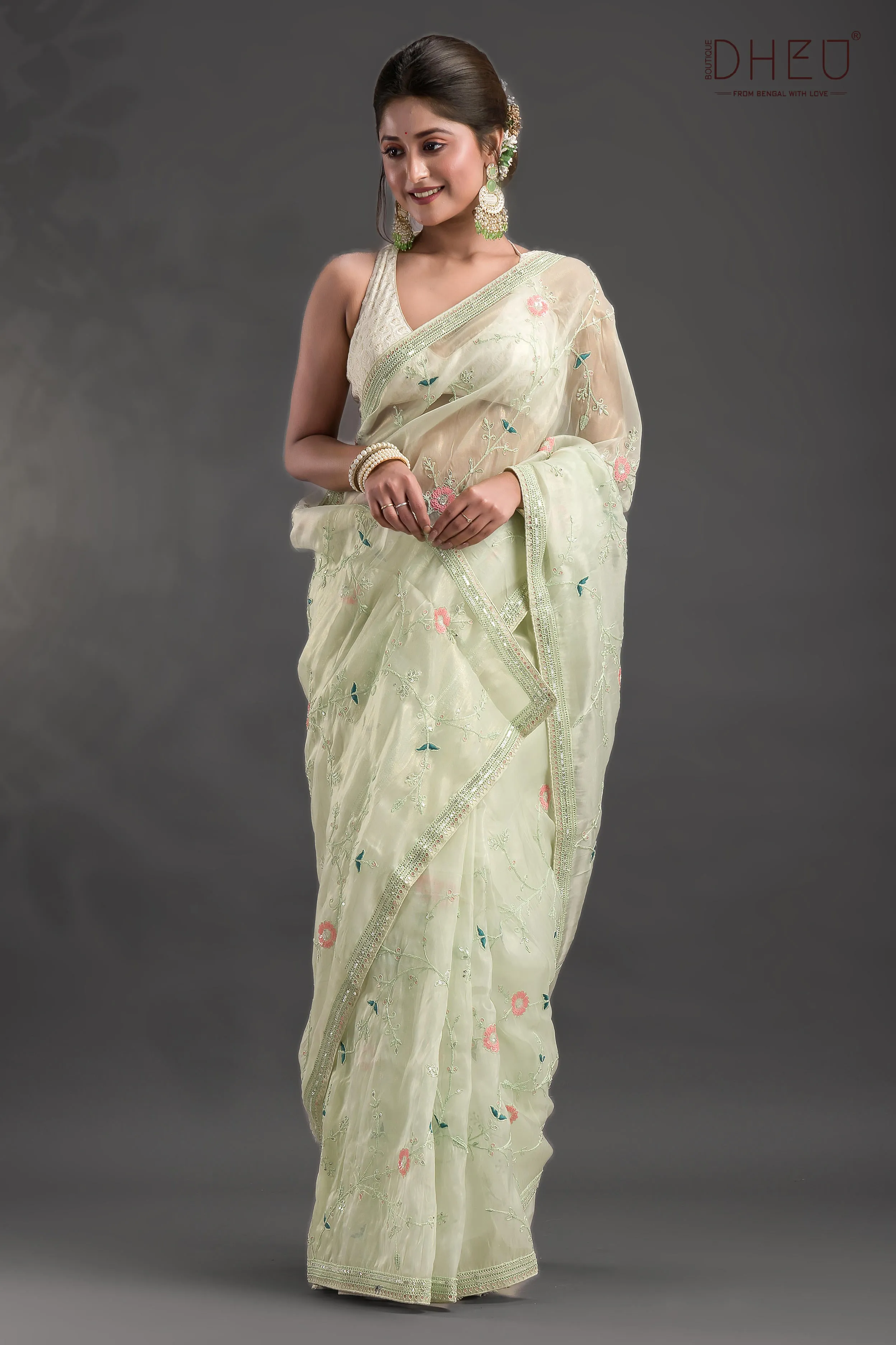 Bauhinia - Exclusive Organza Saree