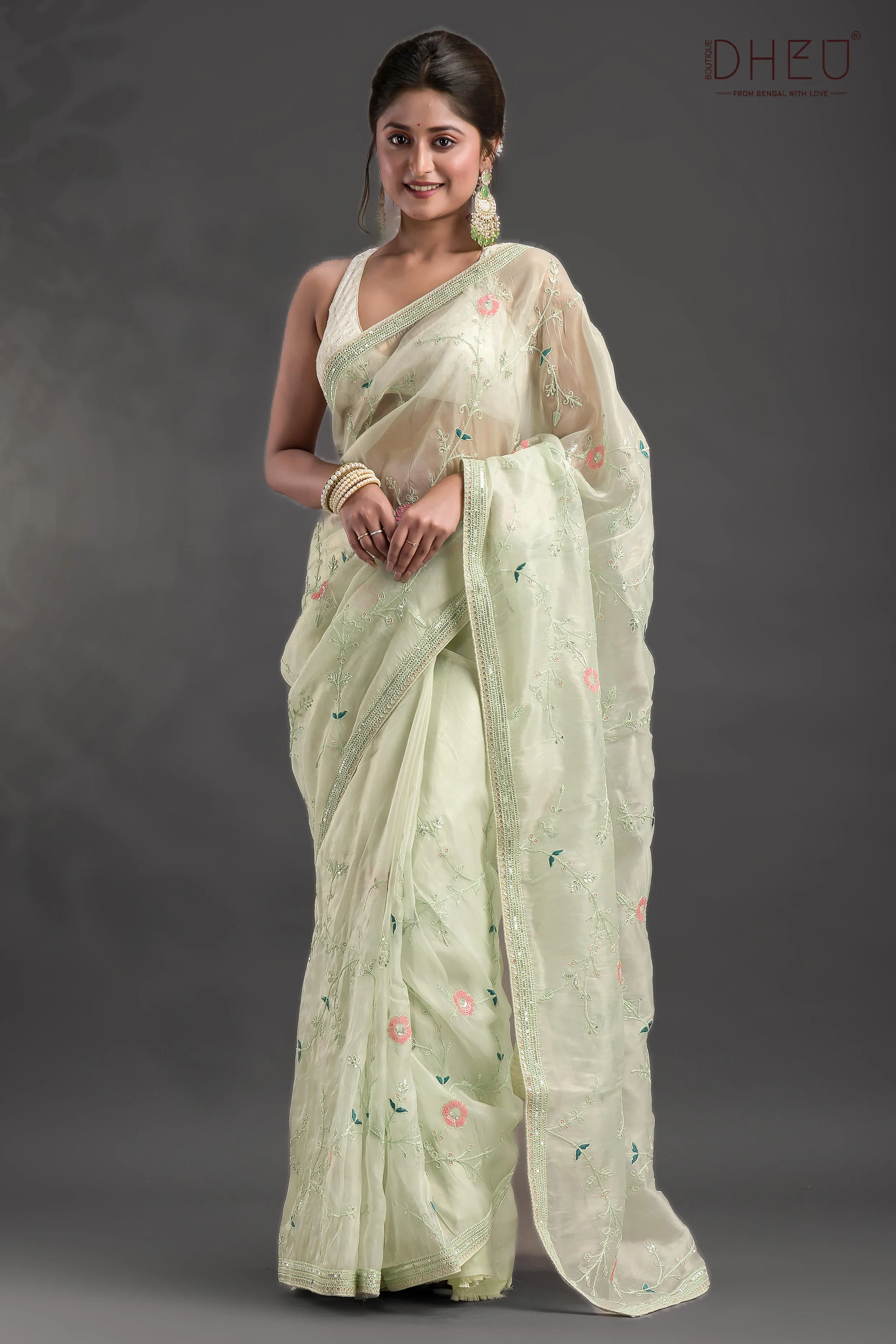 Bauhinia - Exclusive Organza Saree