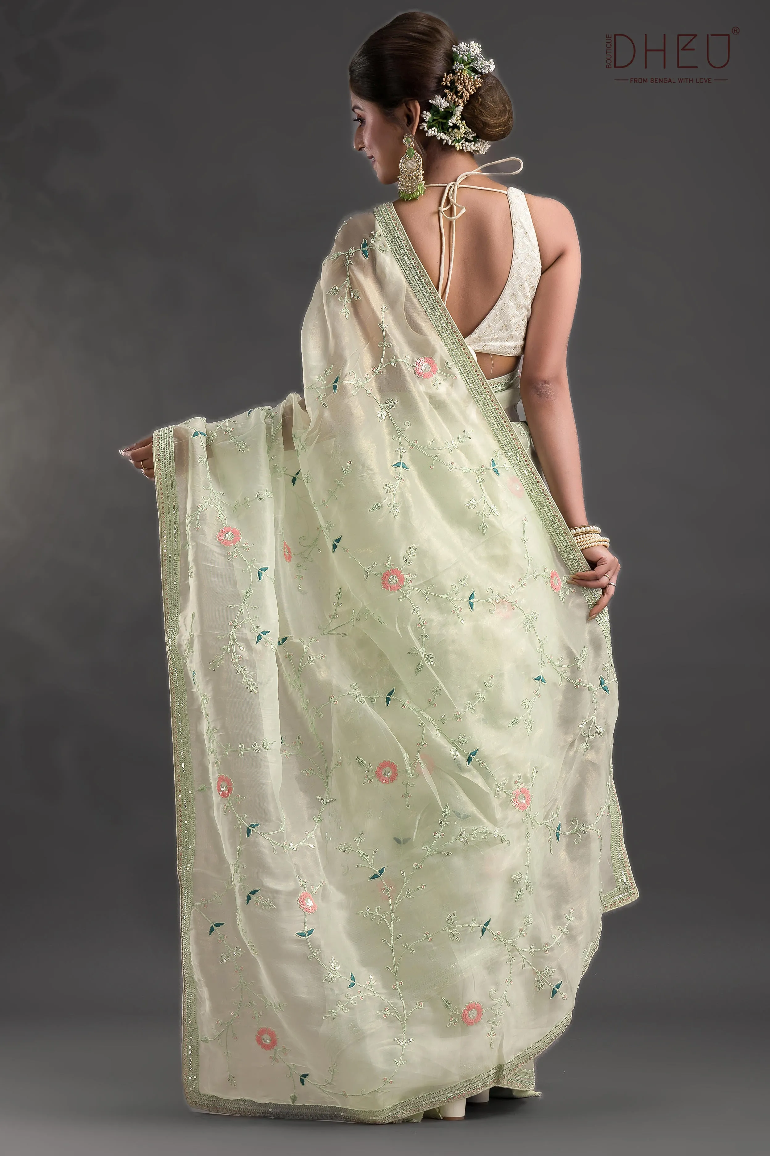 Bauhinia - Exclusive Organza Saree