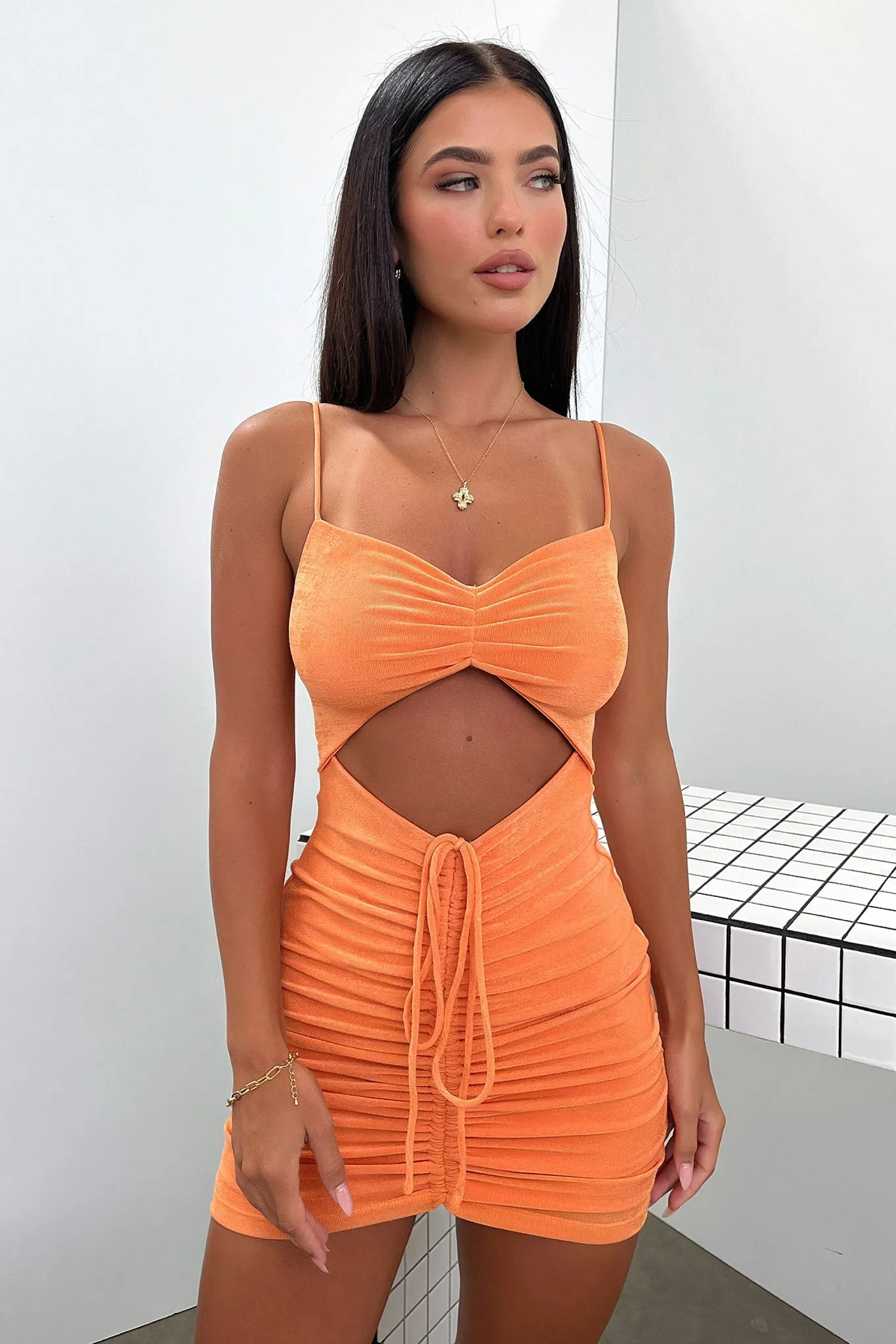 Billie Dress - Orange