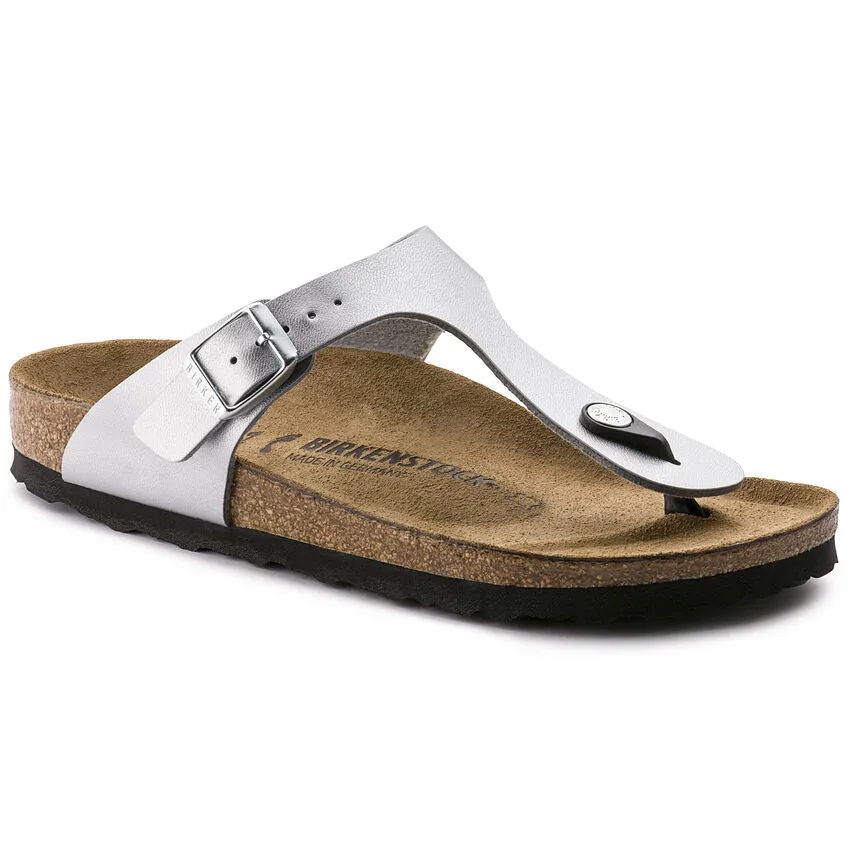 Birkenstock 43851 Gizeh BF Silver