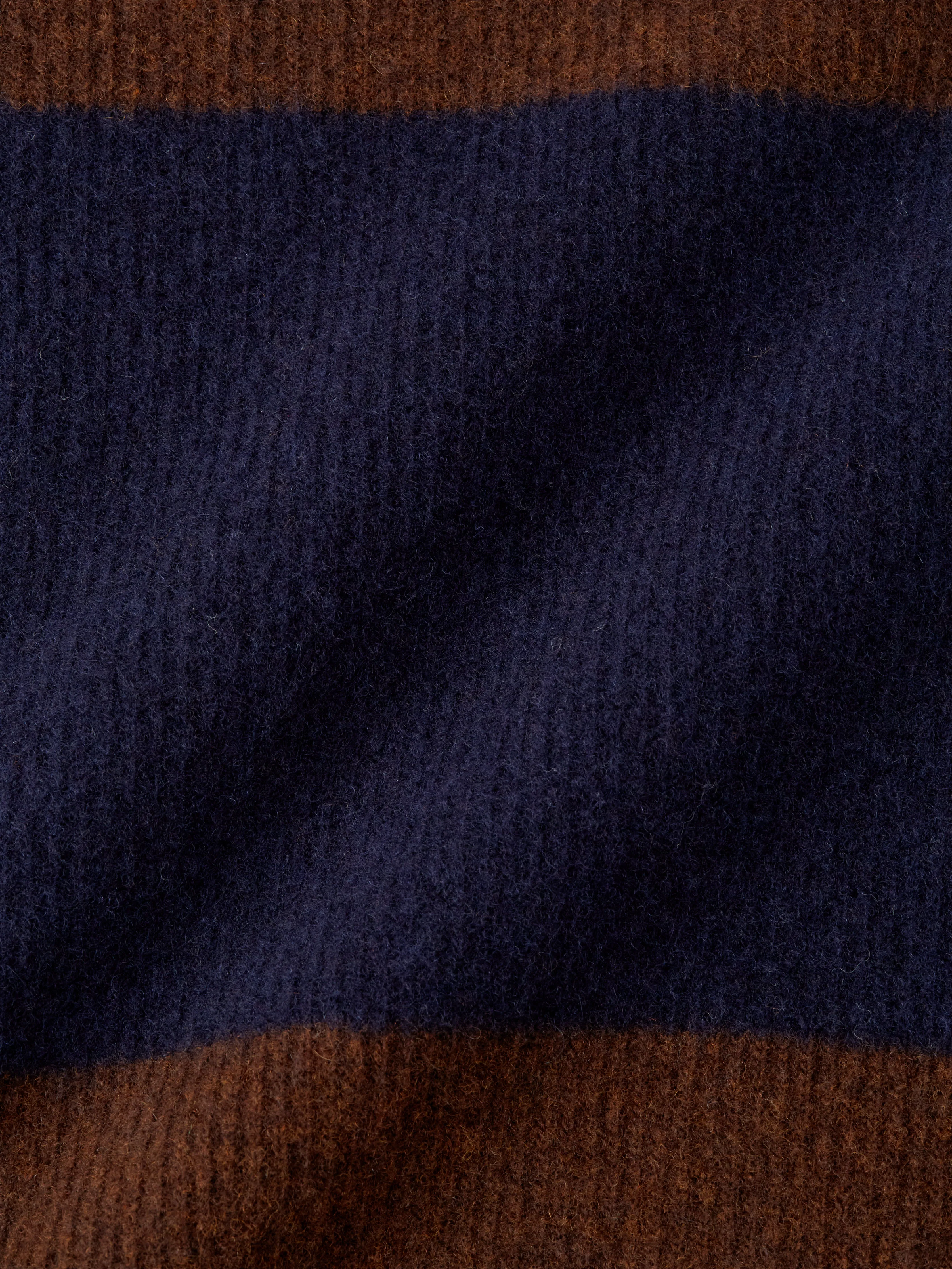 Blenheim Jumper Paxton Navy/Brown