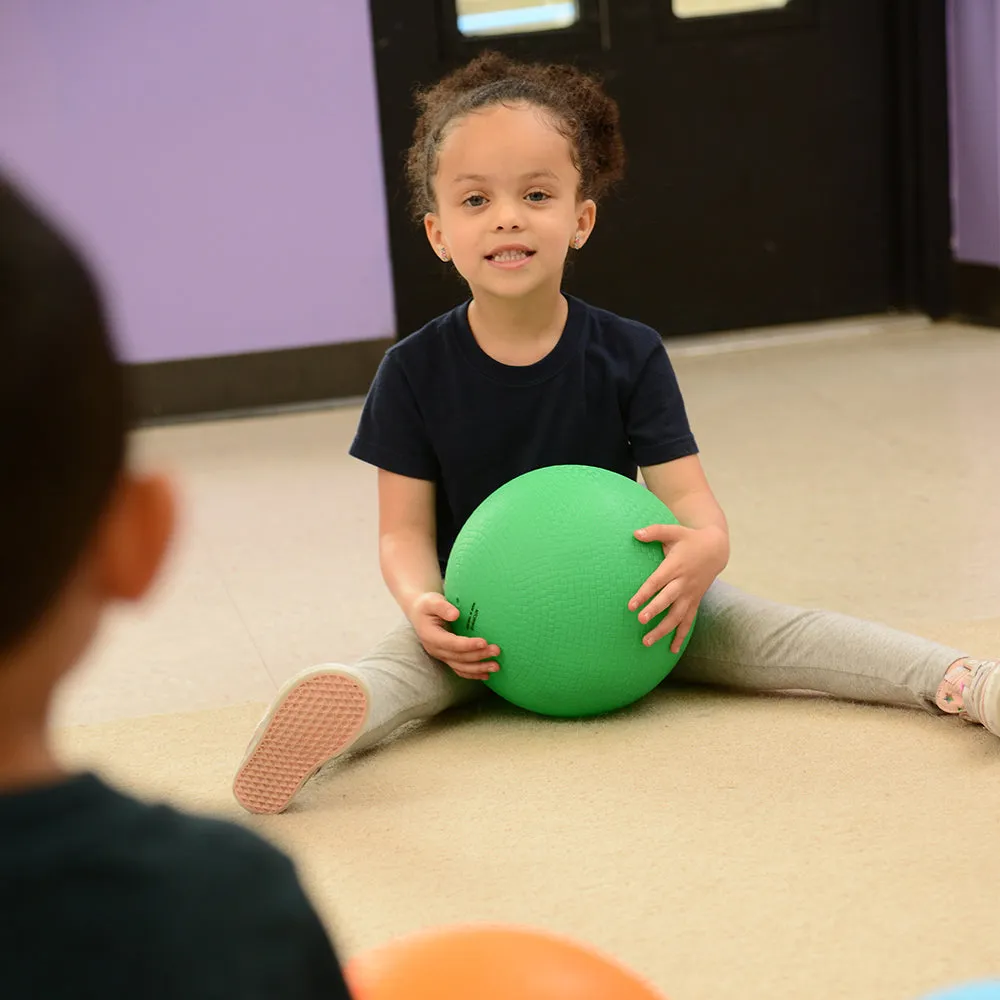 Brightly Colored Playground Balls Set