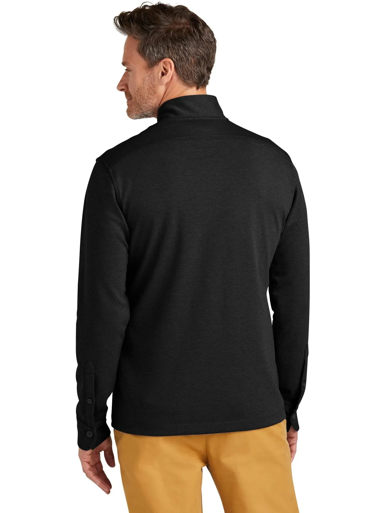 Brooks Brothers Mid-Layer Stretch 1/2-Button