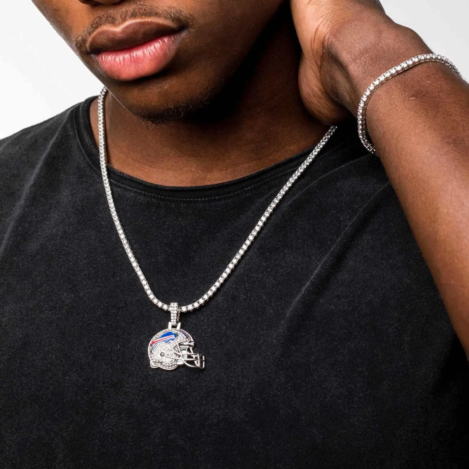 Buffalo Bills Helmet Pendant