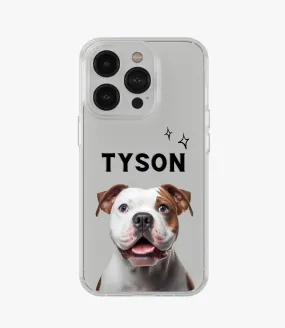 Bull Dog Custom Name Silicone Case