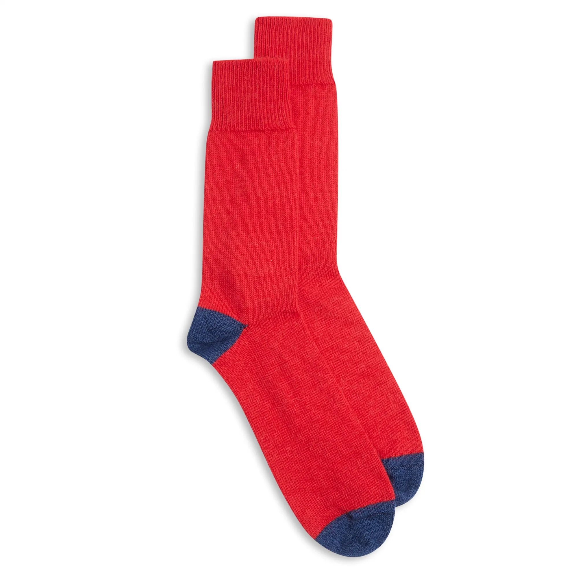 Burrows & Hare Alpaca Socks - Red