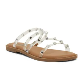 Carnival Sandal in Clear Smooth