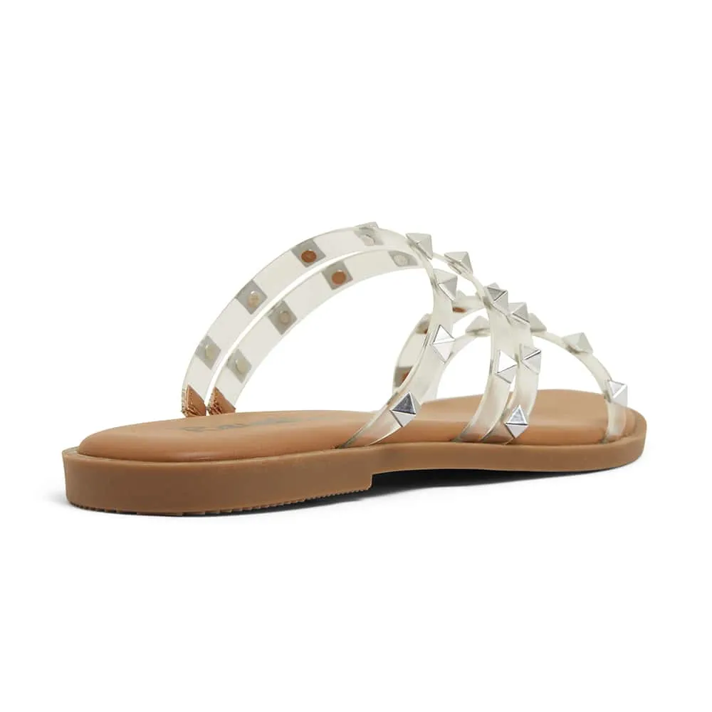 Carnival Sandal in Clear Smooth