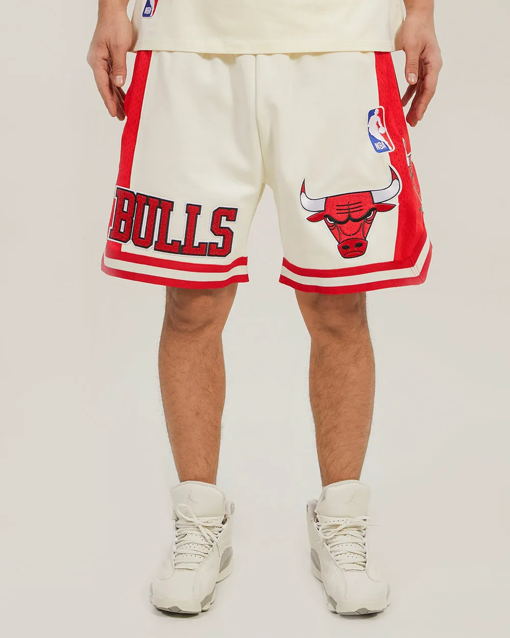 CHICAGO BULLS CHAMPIONSHIP EVOLUTION DK 2.0 SHORT (EGGSHELL/RED)