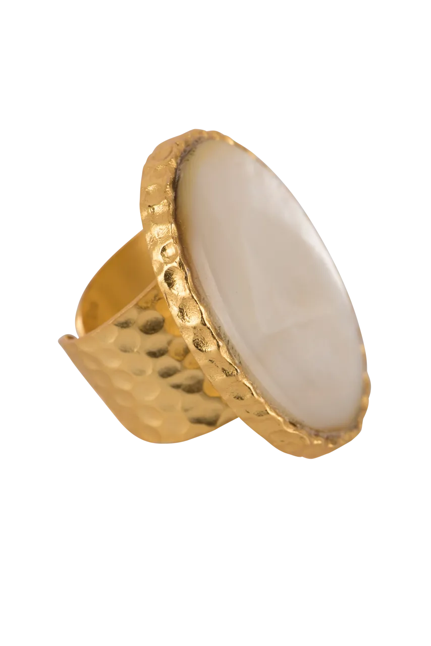 Christina Greene Pearl Statement Ring