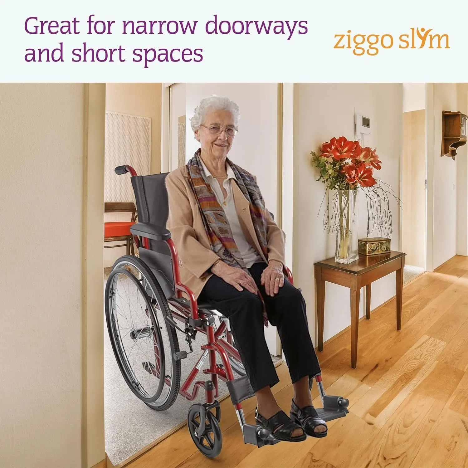 Circle Specialty Ziggo Slym Narrow Adult Wheelchair