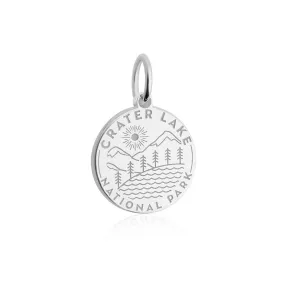 Crater Lake National Park Charm, Silver