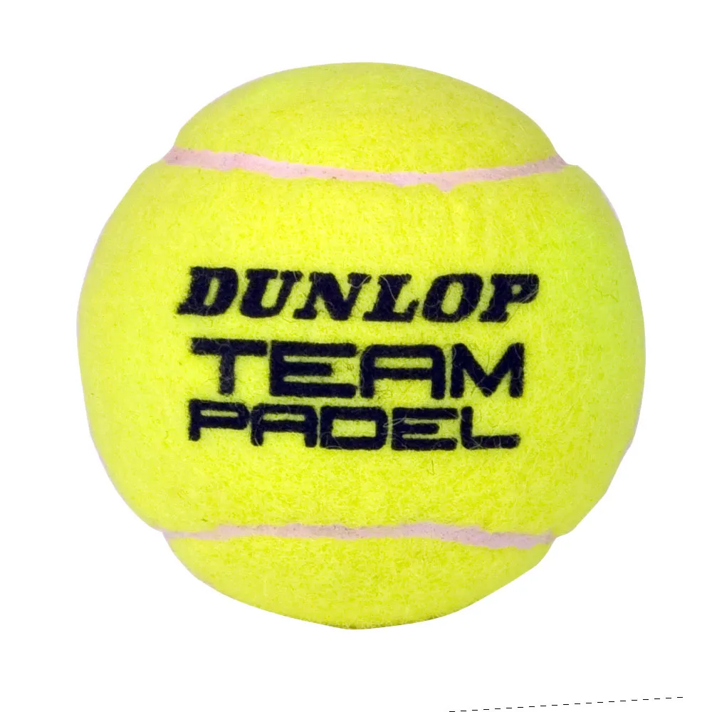 Dunlop Team Padel Balls - Tube Of 3