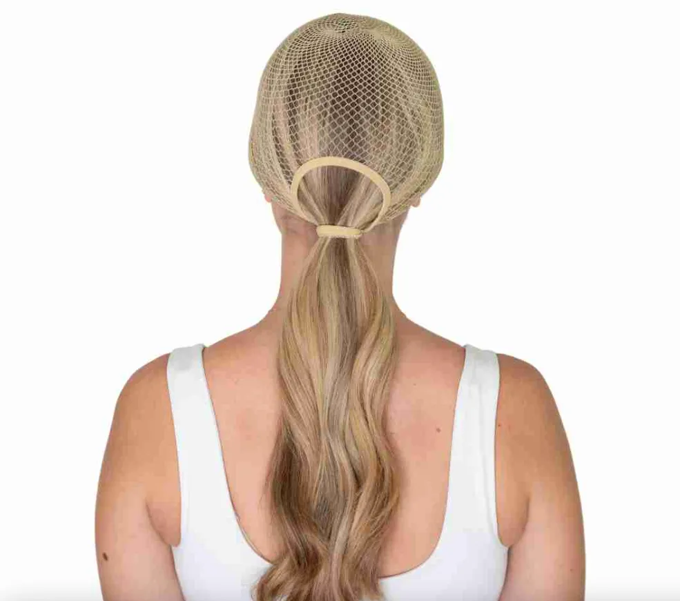 Ellsworth Ponytail Hairnet in Warm Blonde - One Size