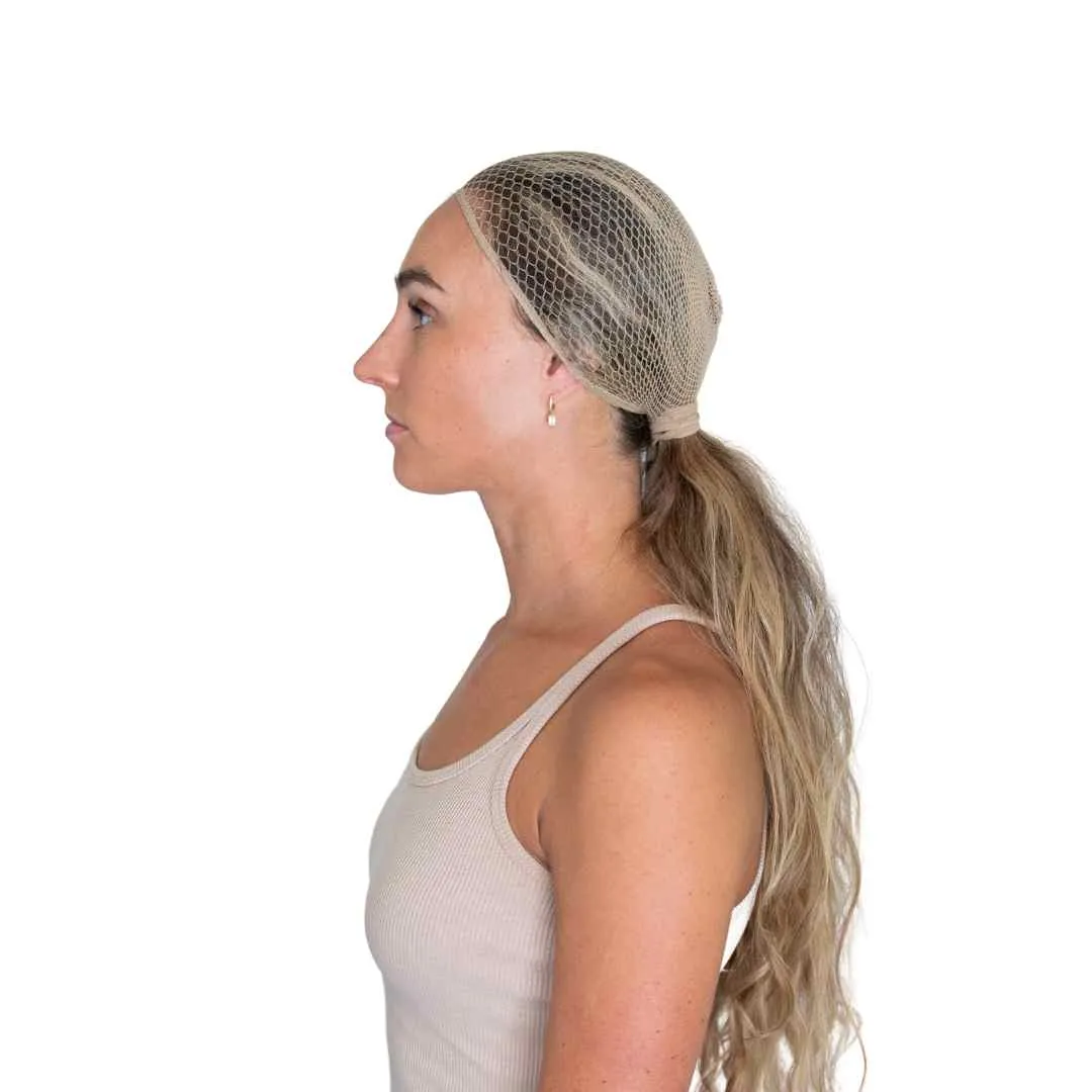 Ellsworth Ponytail Hairnet in Warm Blonde - One Size