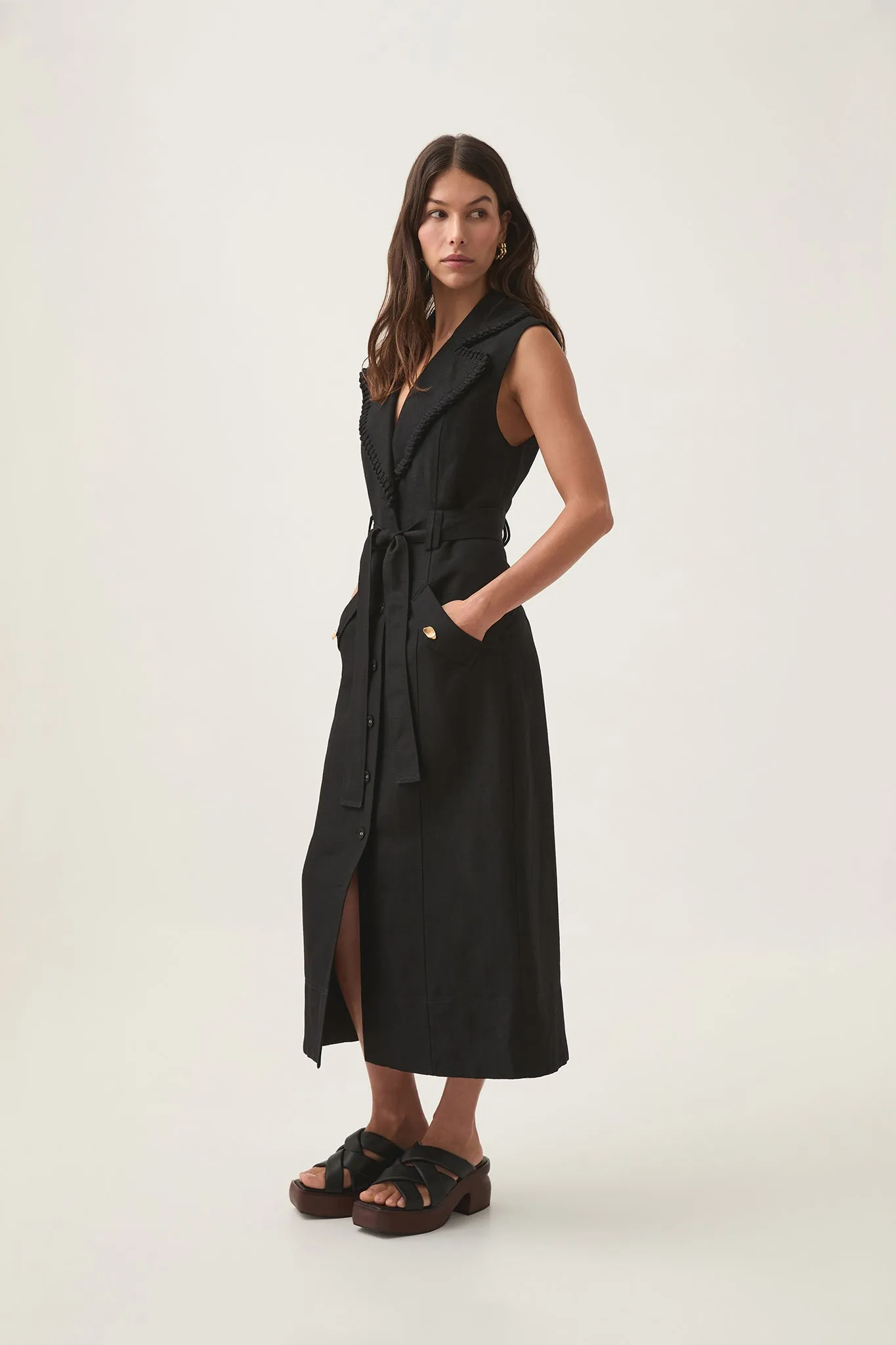 Encompass Utility Midi Dress