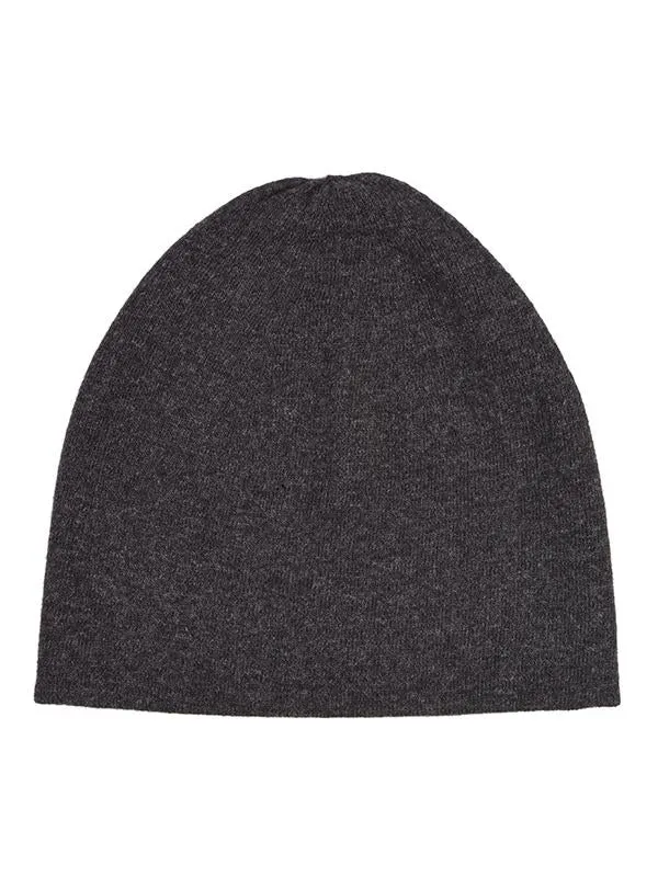 Fine Plain Hat Nero Navy