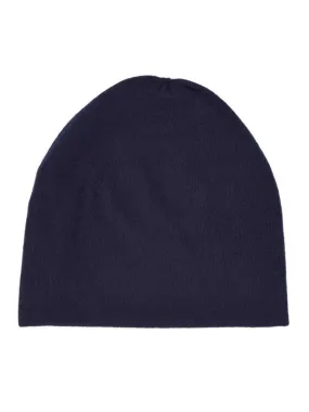 Fine Plain Hat Nero Navy